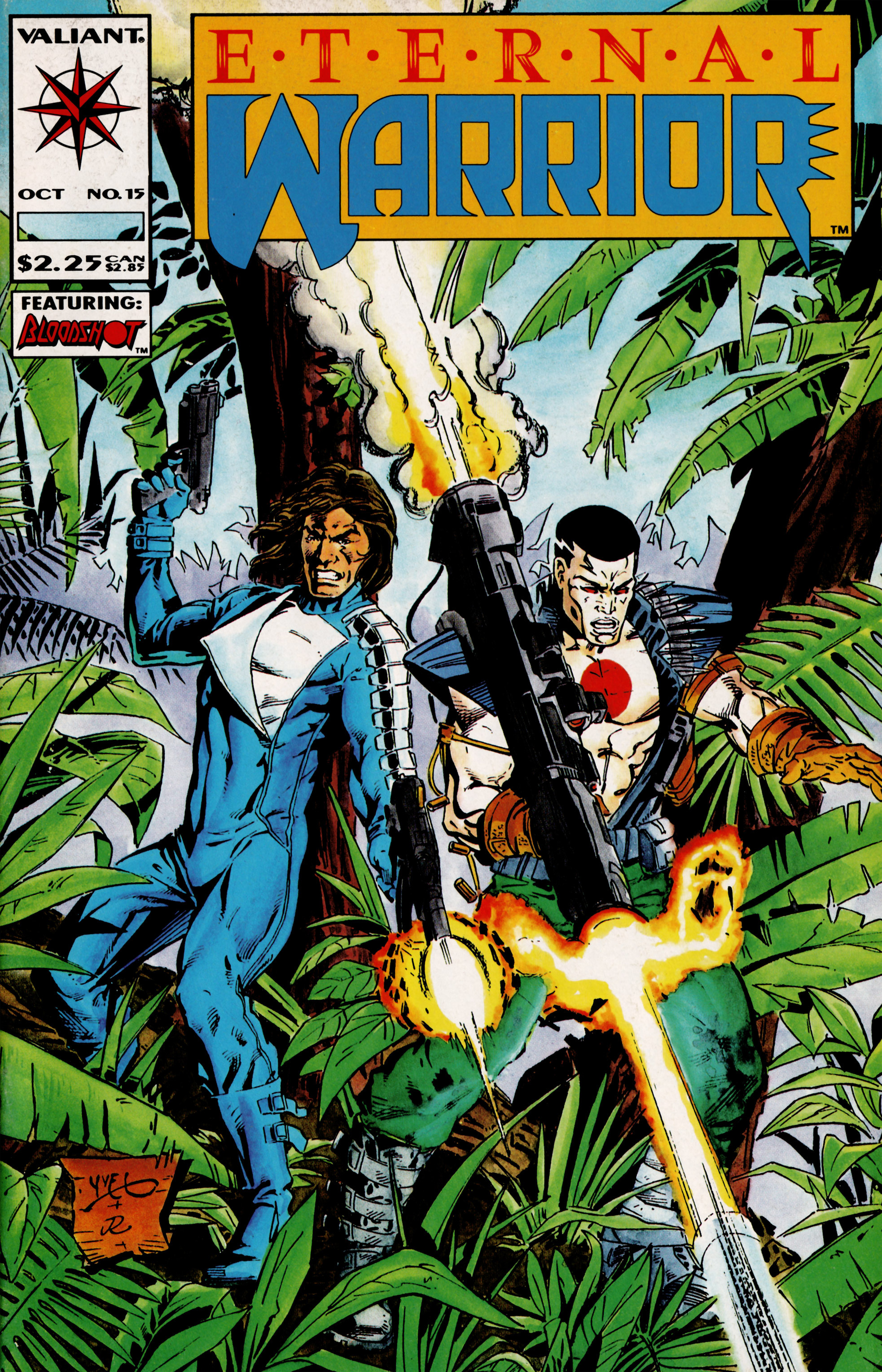 Read online Eternal Warrior (1992) comic -  Issue #15 - 1