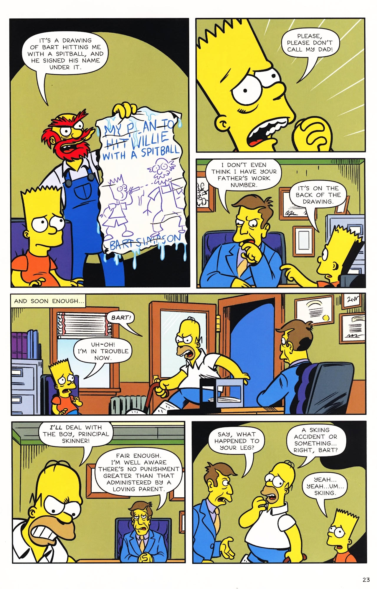 Read online Simpsons Comics comic -  Issue #150 - 18