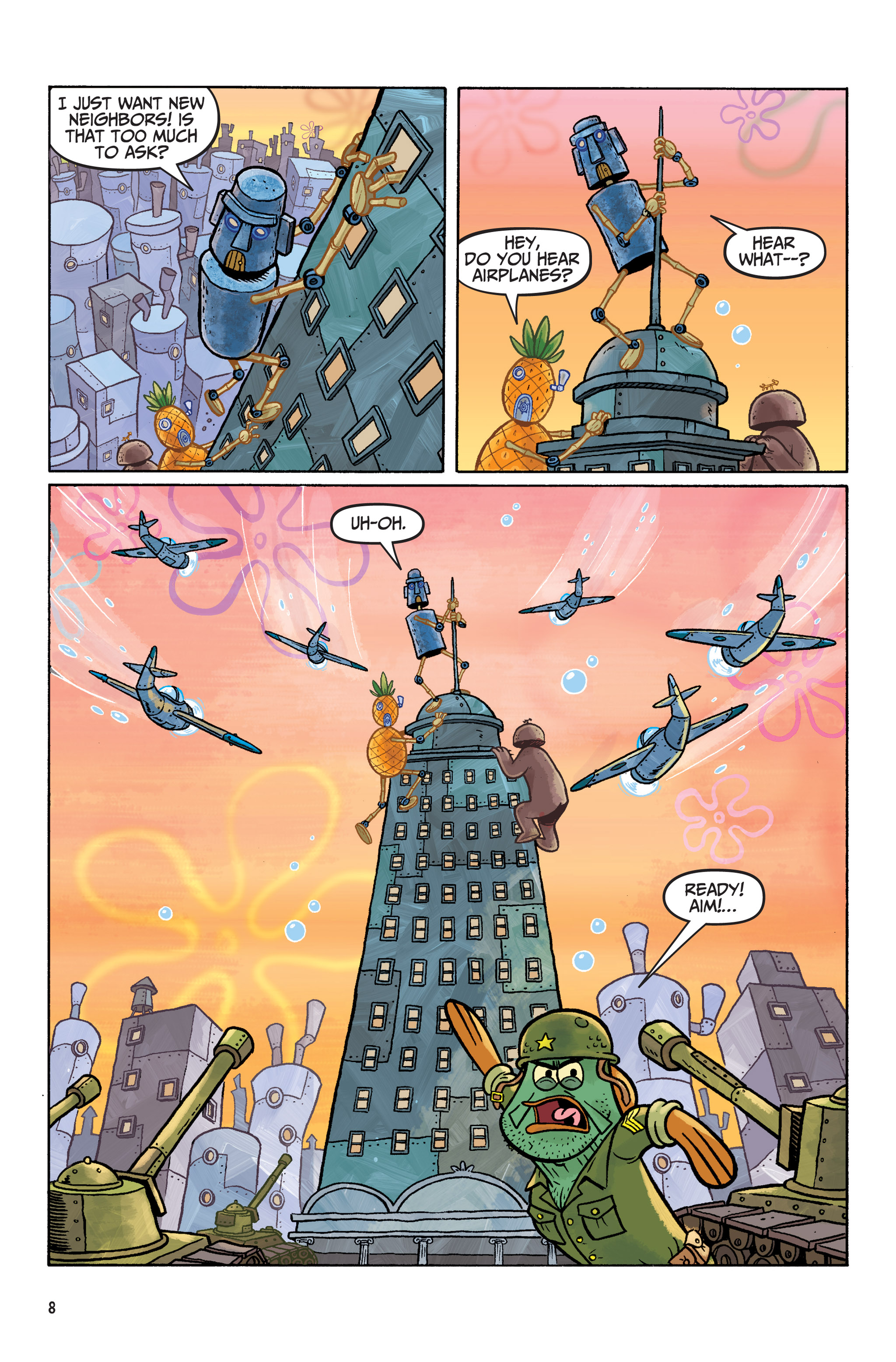 Read online Free Comic Book Day 2014 comic -  Issue # SpongeBob Freestyle Funnies 2014 - 10