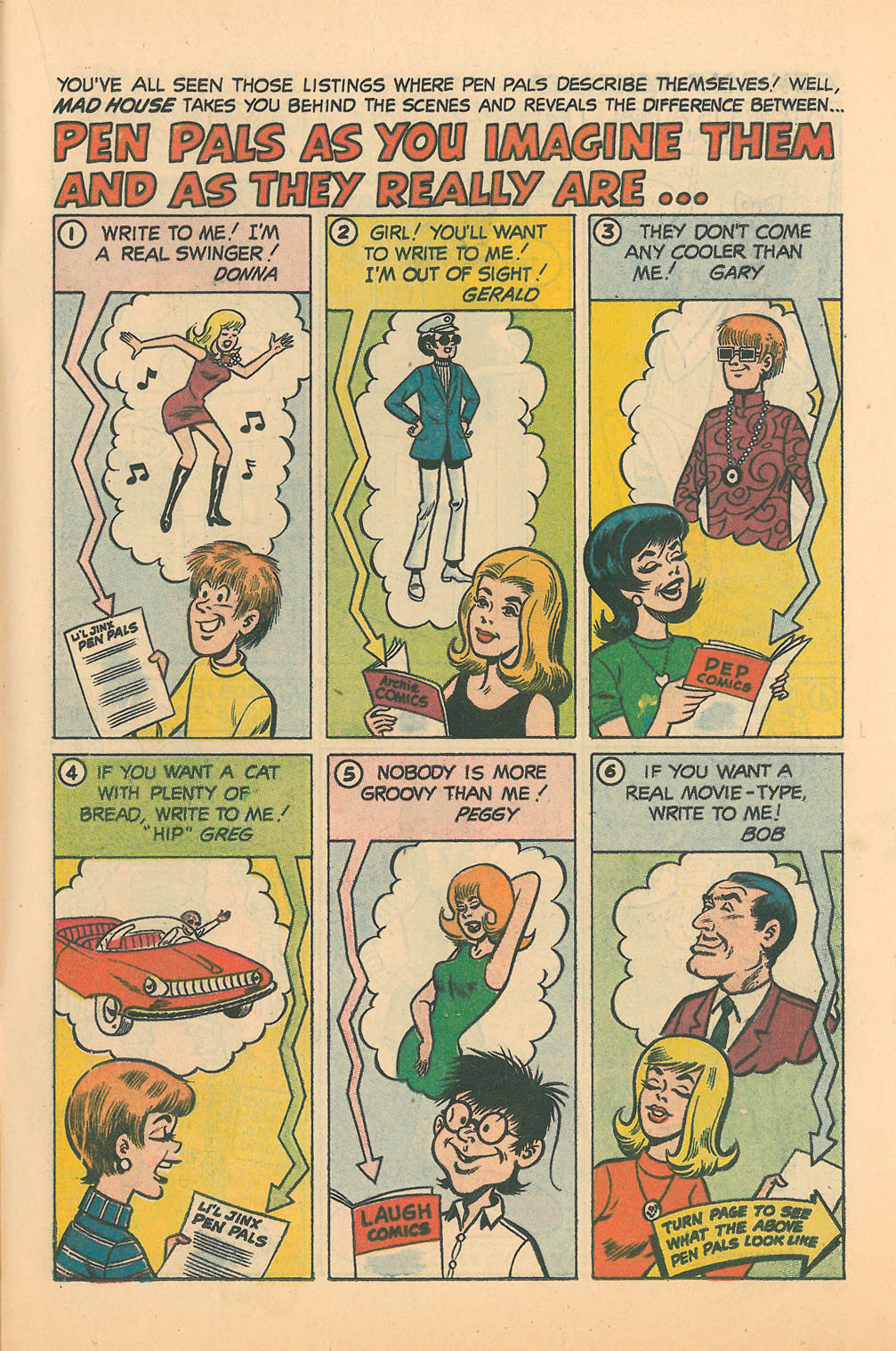 Read online Archie's Madhouse comic -  Issue #64 - 15