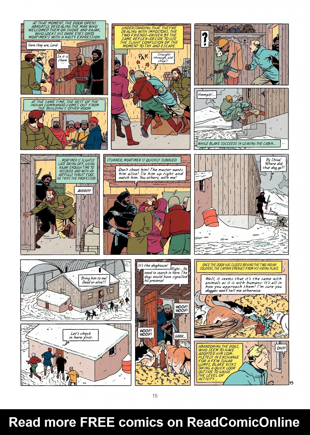 Read online Blake & Mortimer comic -  Issue #10 - 17