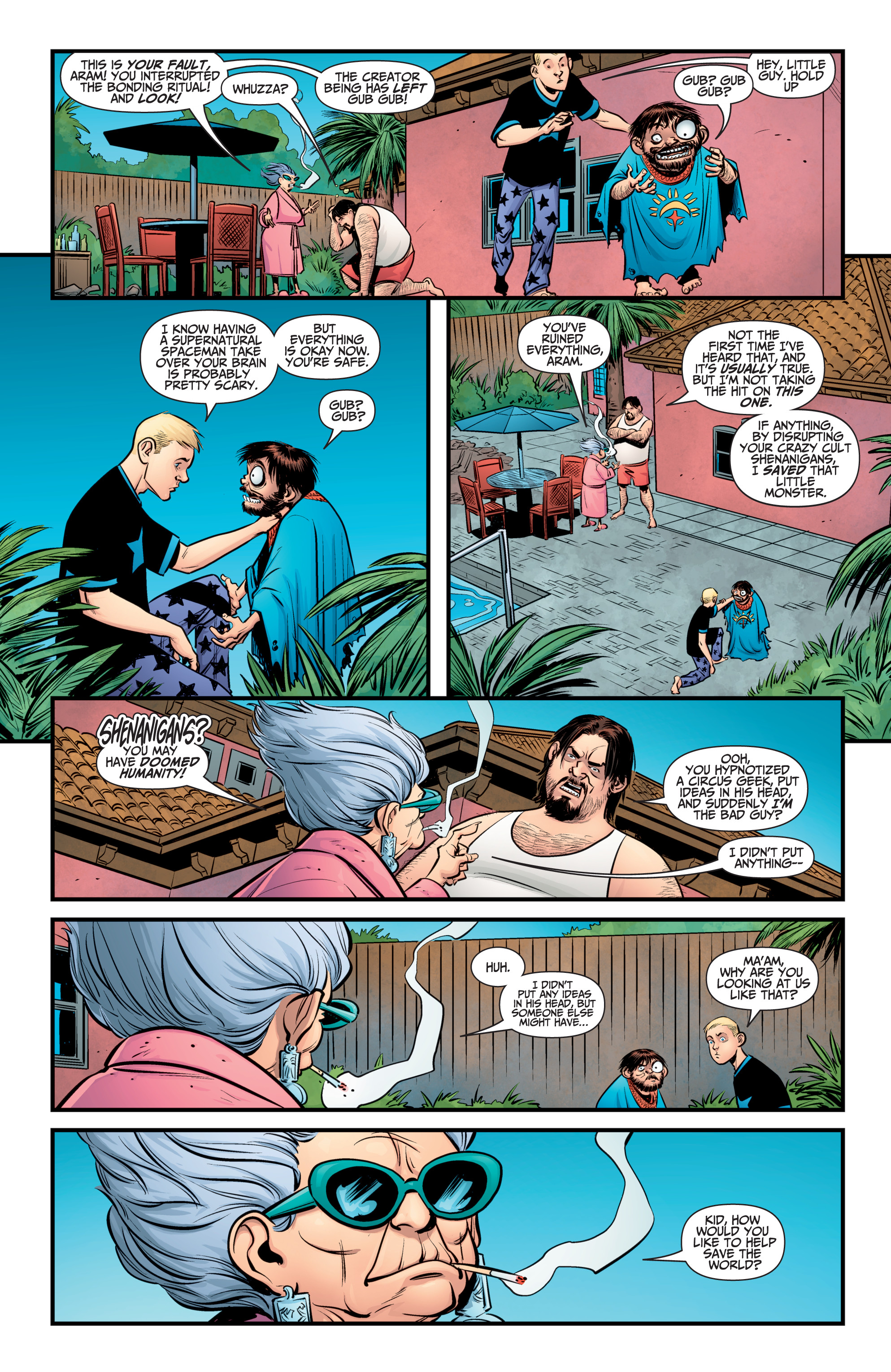 Read online A&A: The Adventures of Archer & Armstrong comic -  Issue #10 - 6