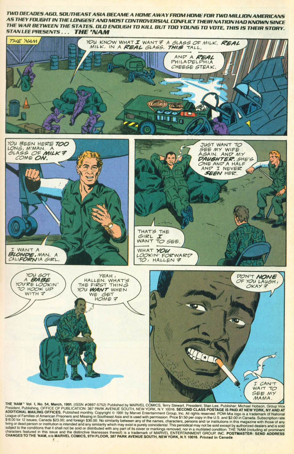 Read online The 'Nam comic -  Issue #54 - 2