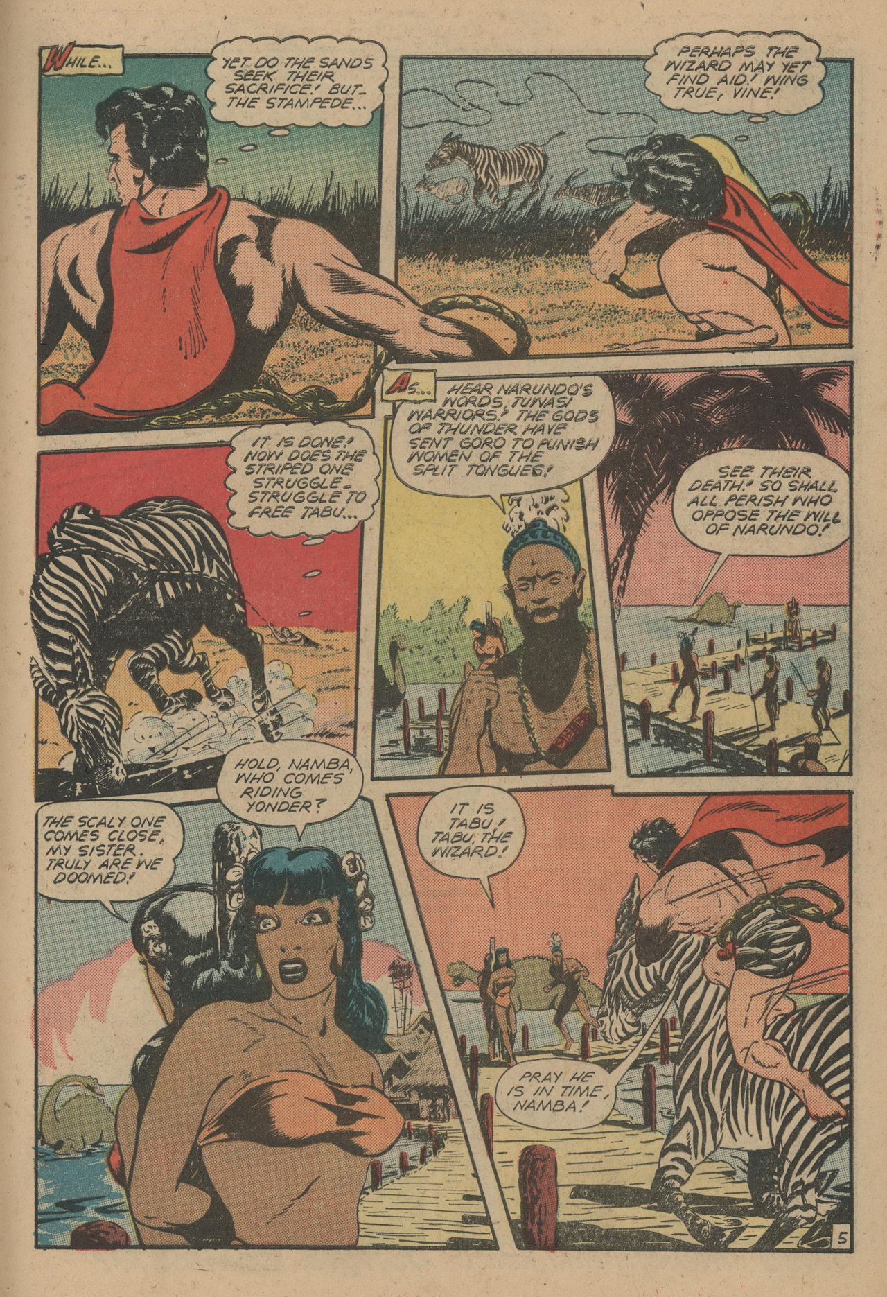 Read online Jungle Comics comic -  Issue #92 - 41