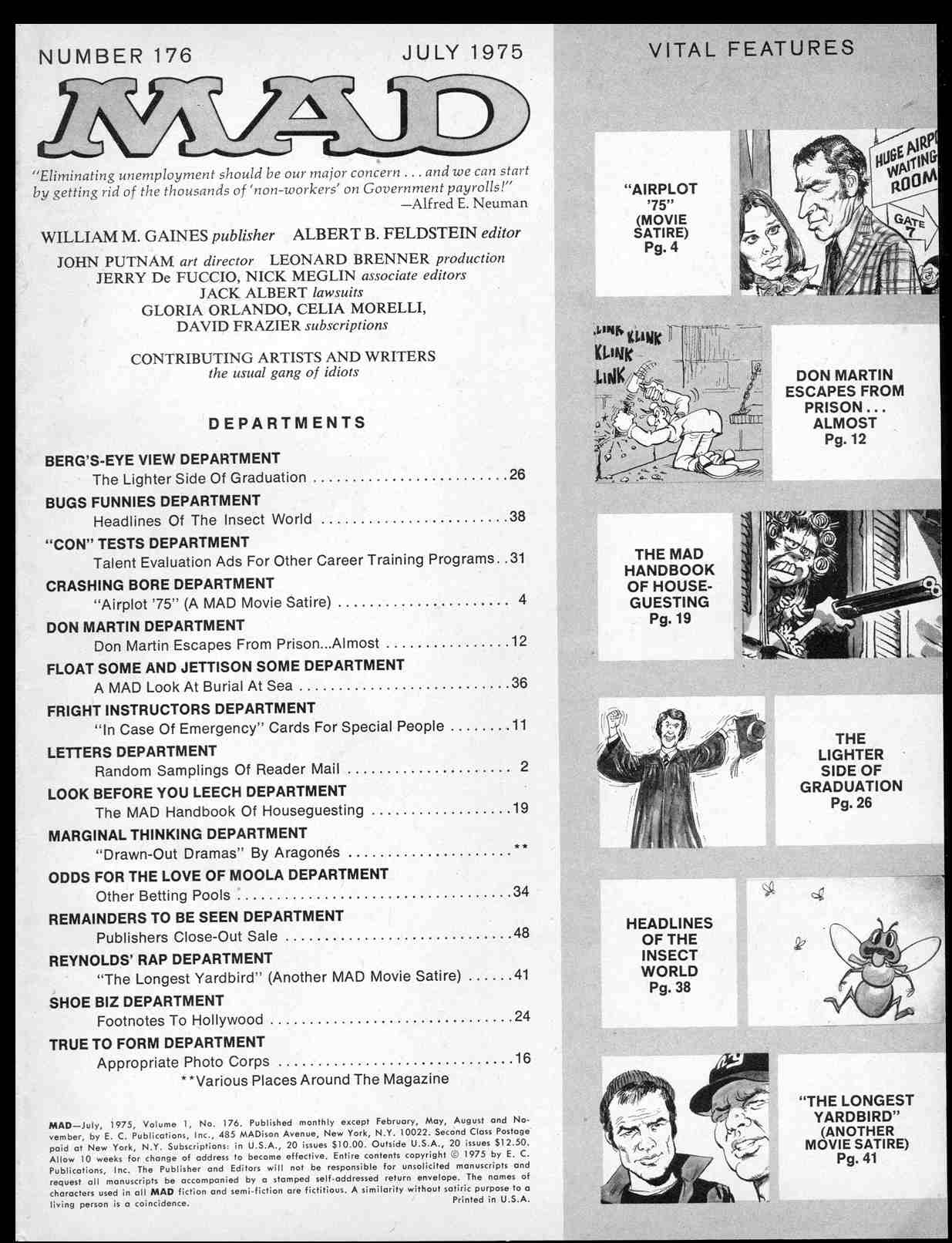 Read online MAD comic -  Issue #176 - 3