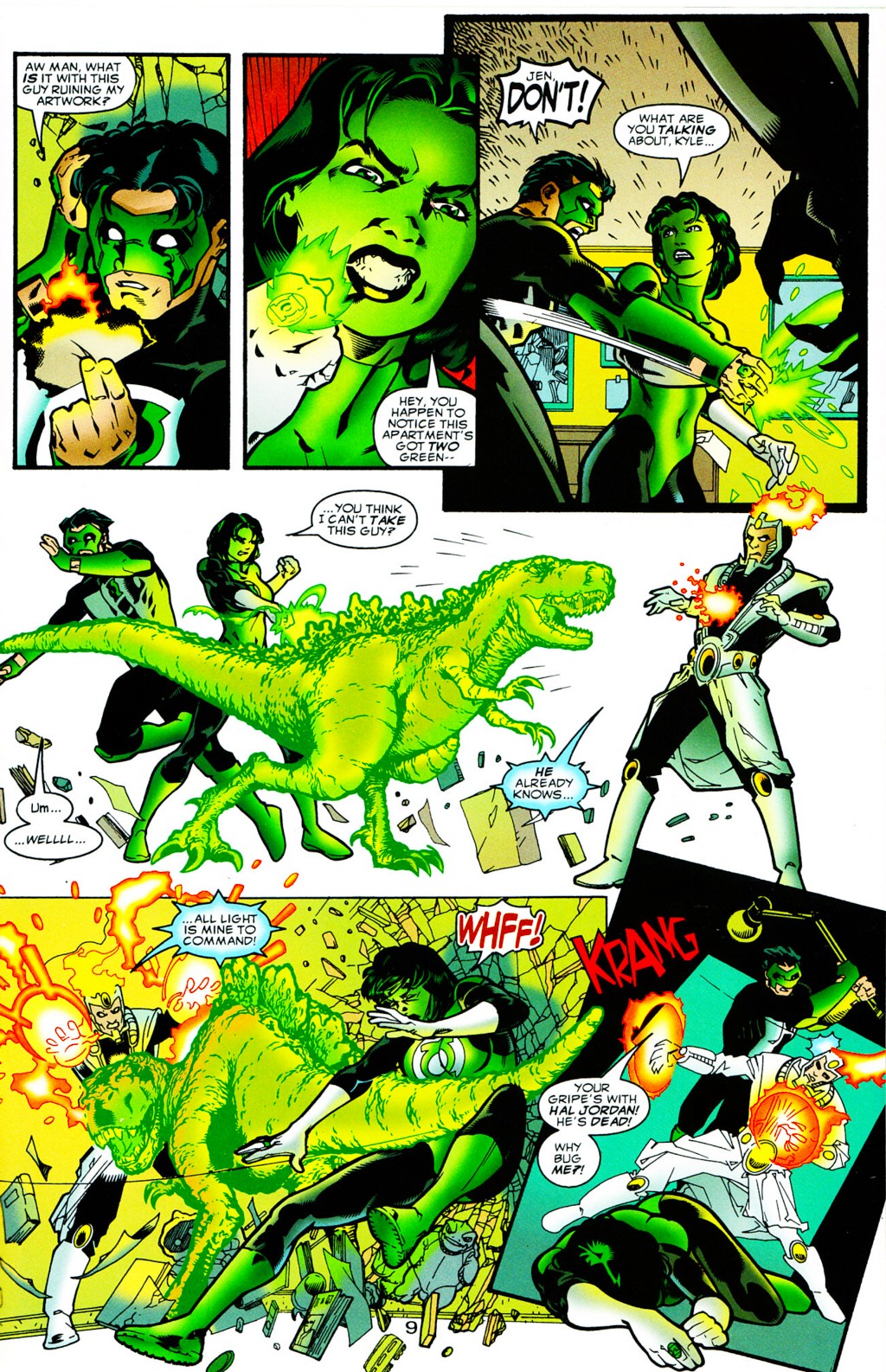 Read online Green Lantern 3-D comic -  Issue # Full - 10