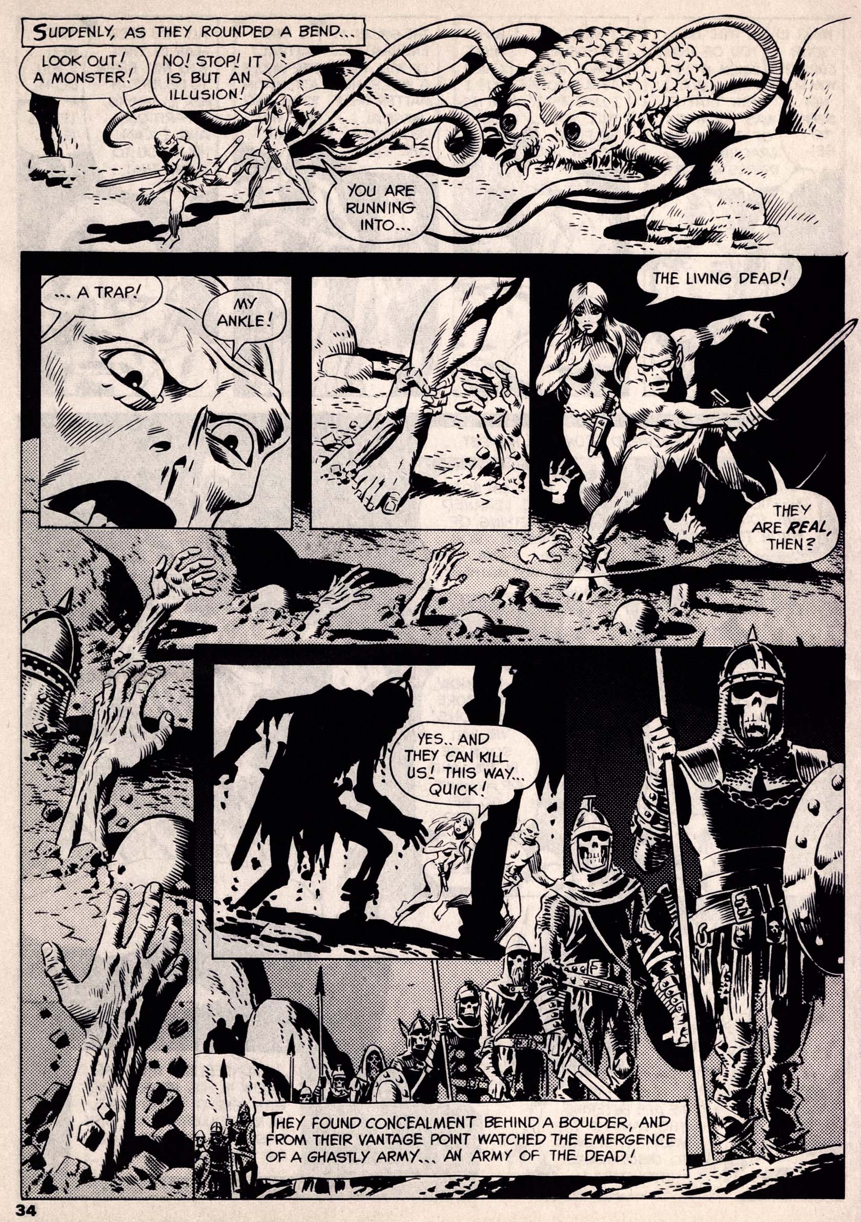 Read online Vampirella (1969) comic -  Issue # Annual 1972 - 34
