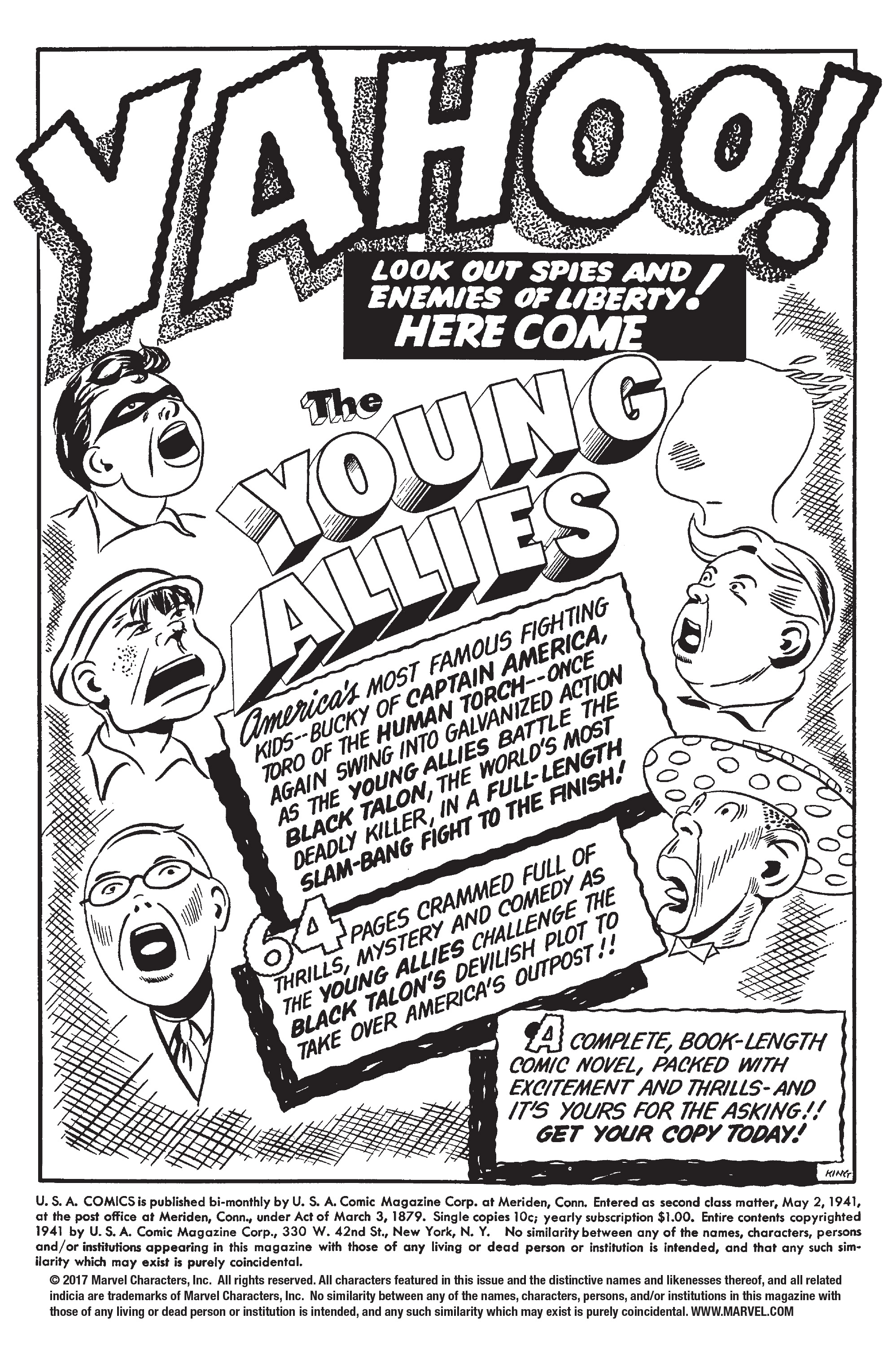 Read online USA Comics comic -  Issue #3 - 2