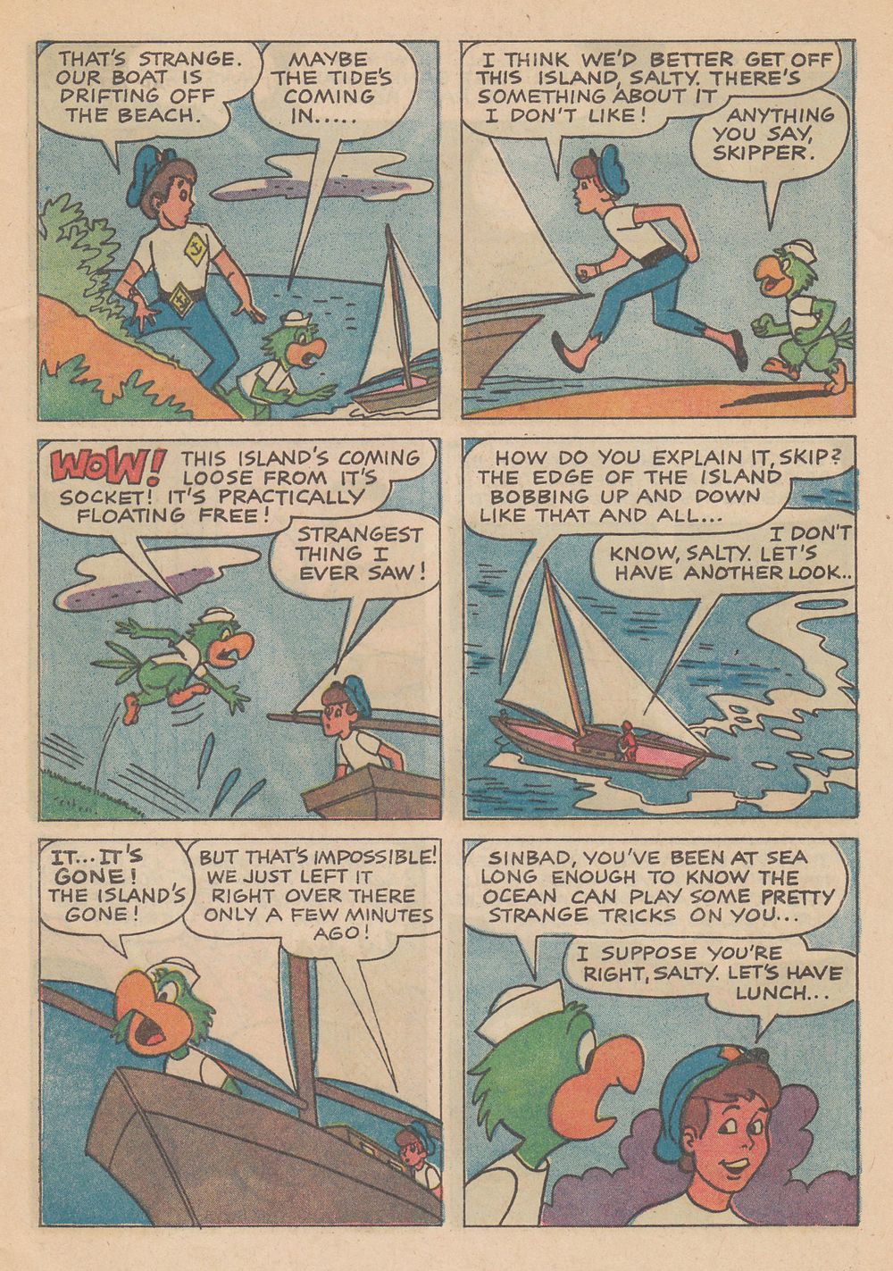 Read online Sinbad Jr comic -  Issue #1 - 5