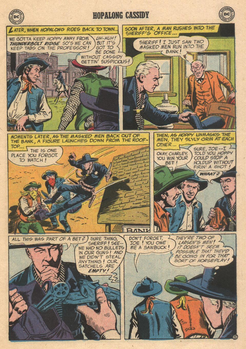 Read online Hopalong Cassidy comic -  Issue #112 - 7