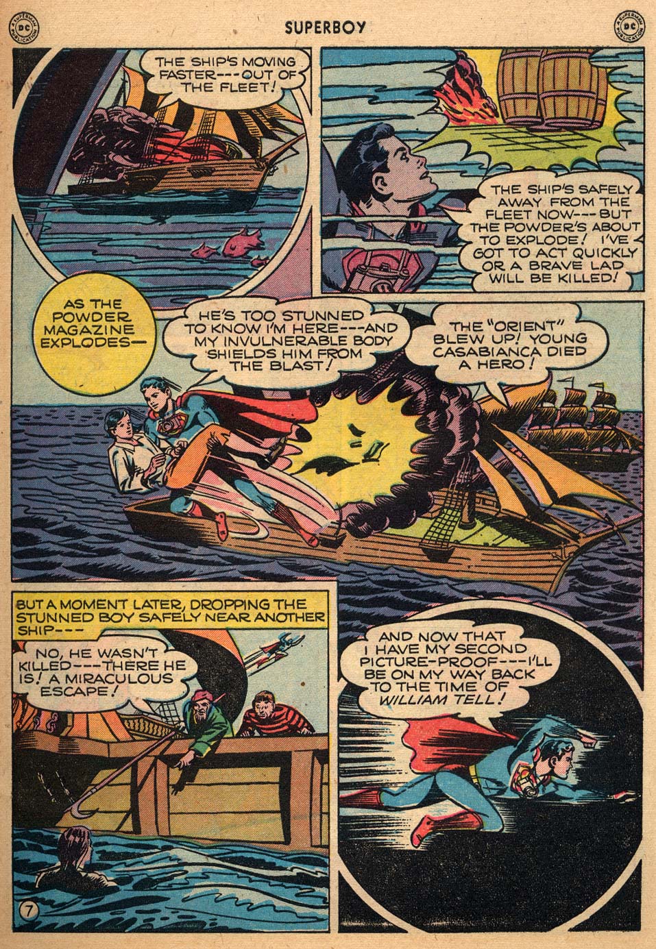 Read online Superboy (1949) comic -  Issue #3 - 8
