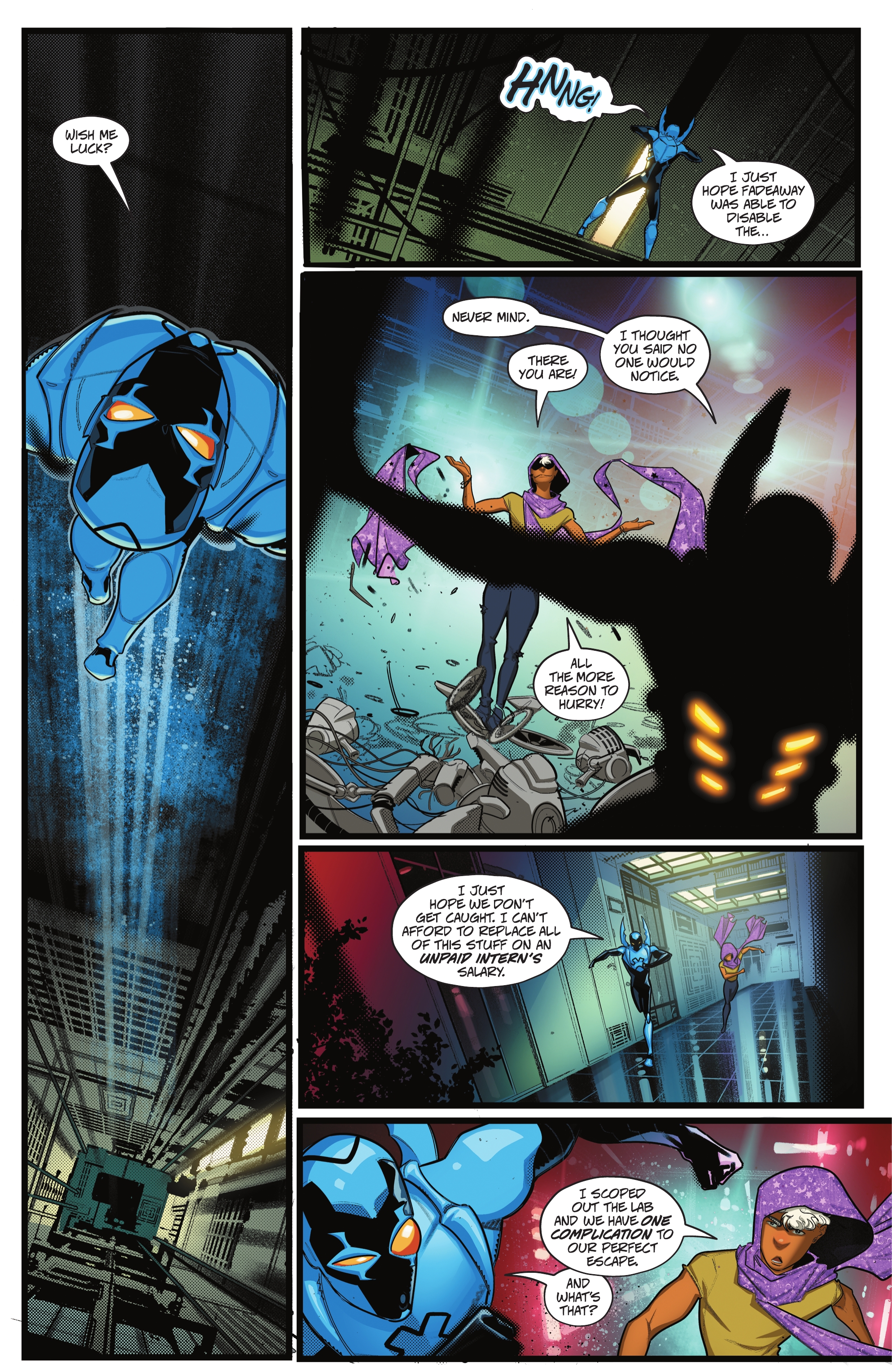 Read online Blue Beetle: Graduation Day comic -  Issue #4 - 13