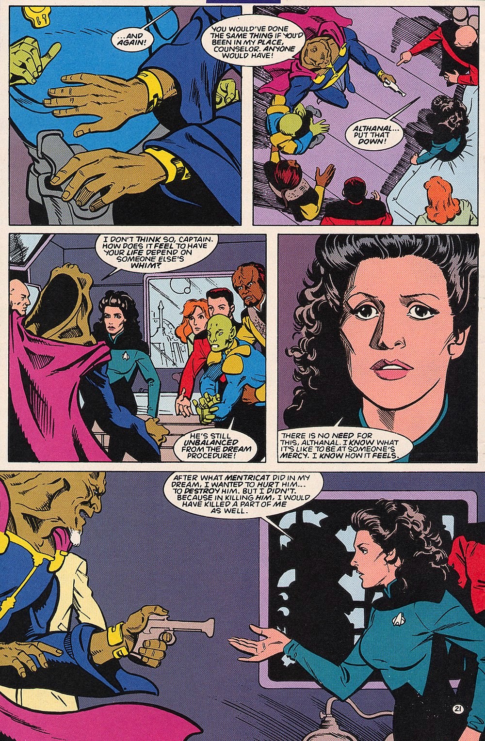 Read online Star Trek: The Next Generation (1989) comic -  Issue #62 - 21