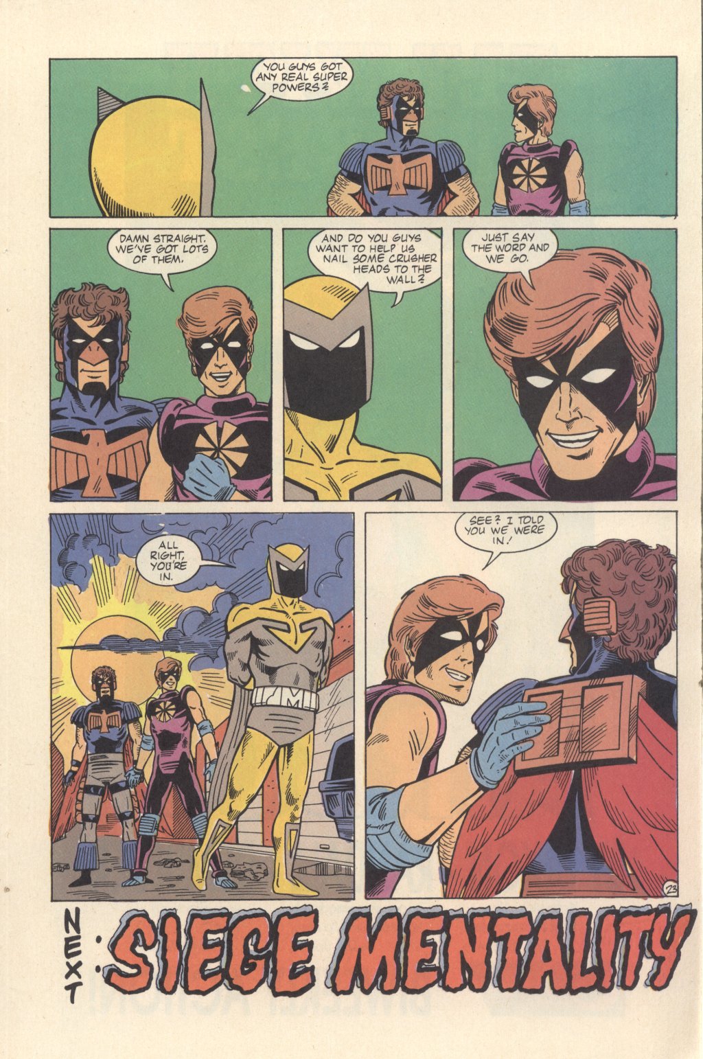 Read online Villains and Vigilantes comic -  Issue #2 - 29
