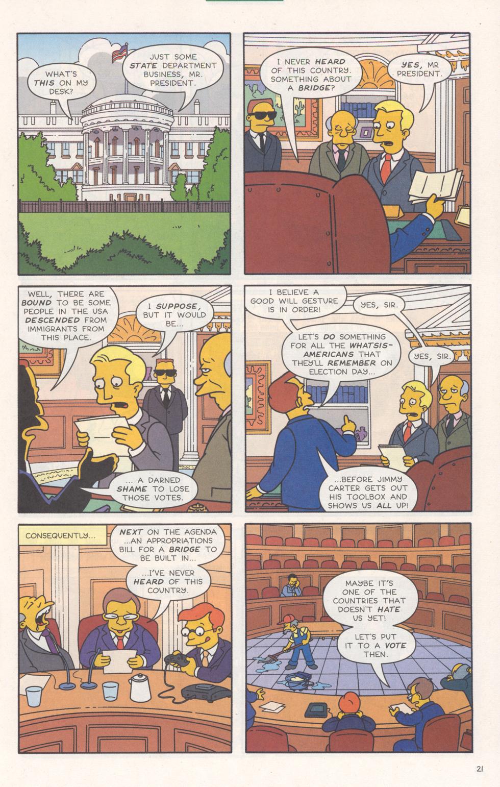 Read online Simpsons Comics comic -  Issue #96 - 22