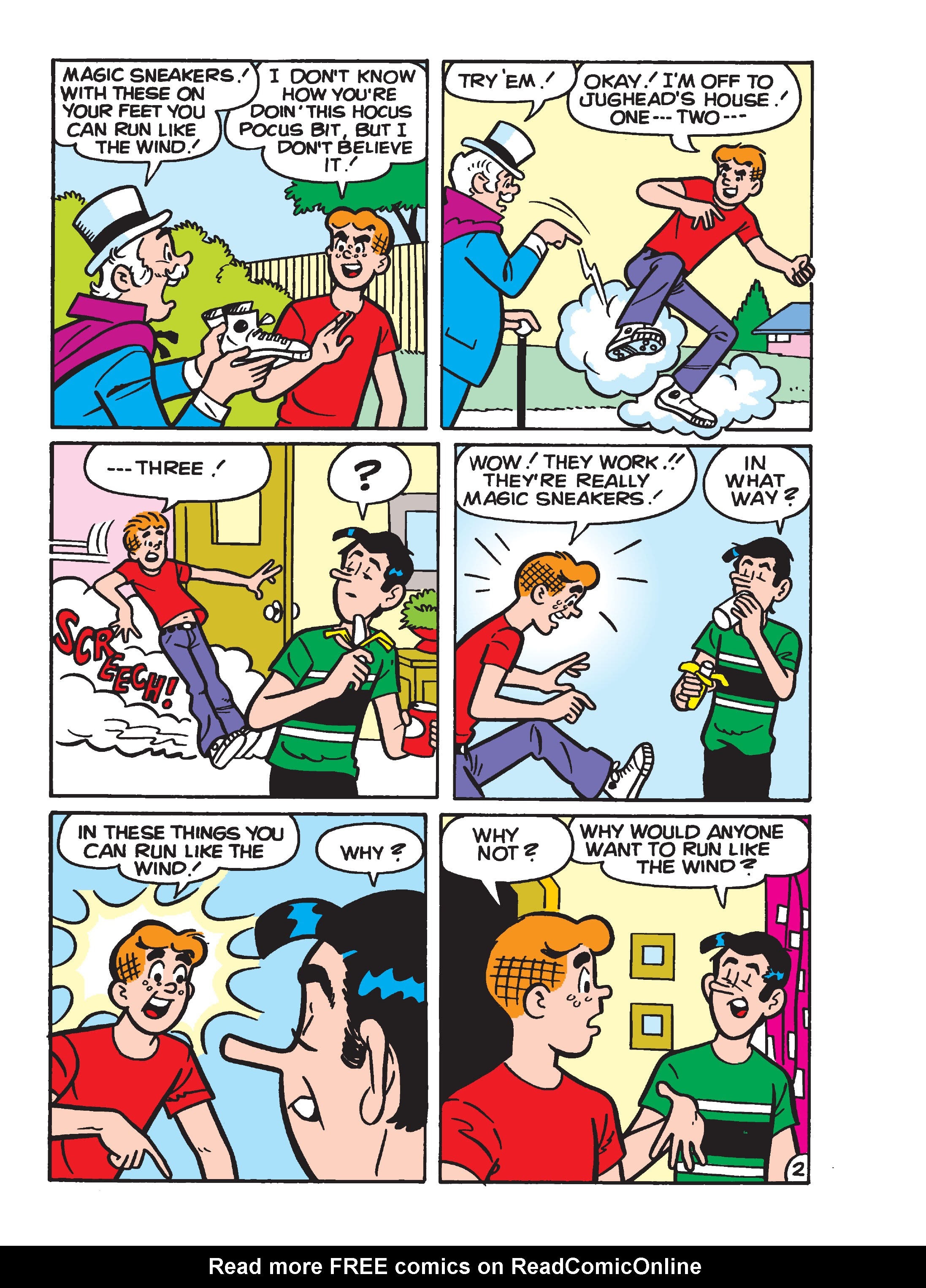 Read online Archie's Double Digest Magazine comic -  Issue #318 - 146