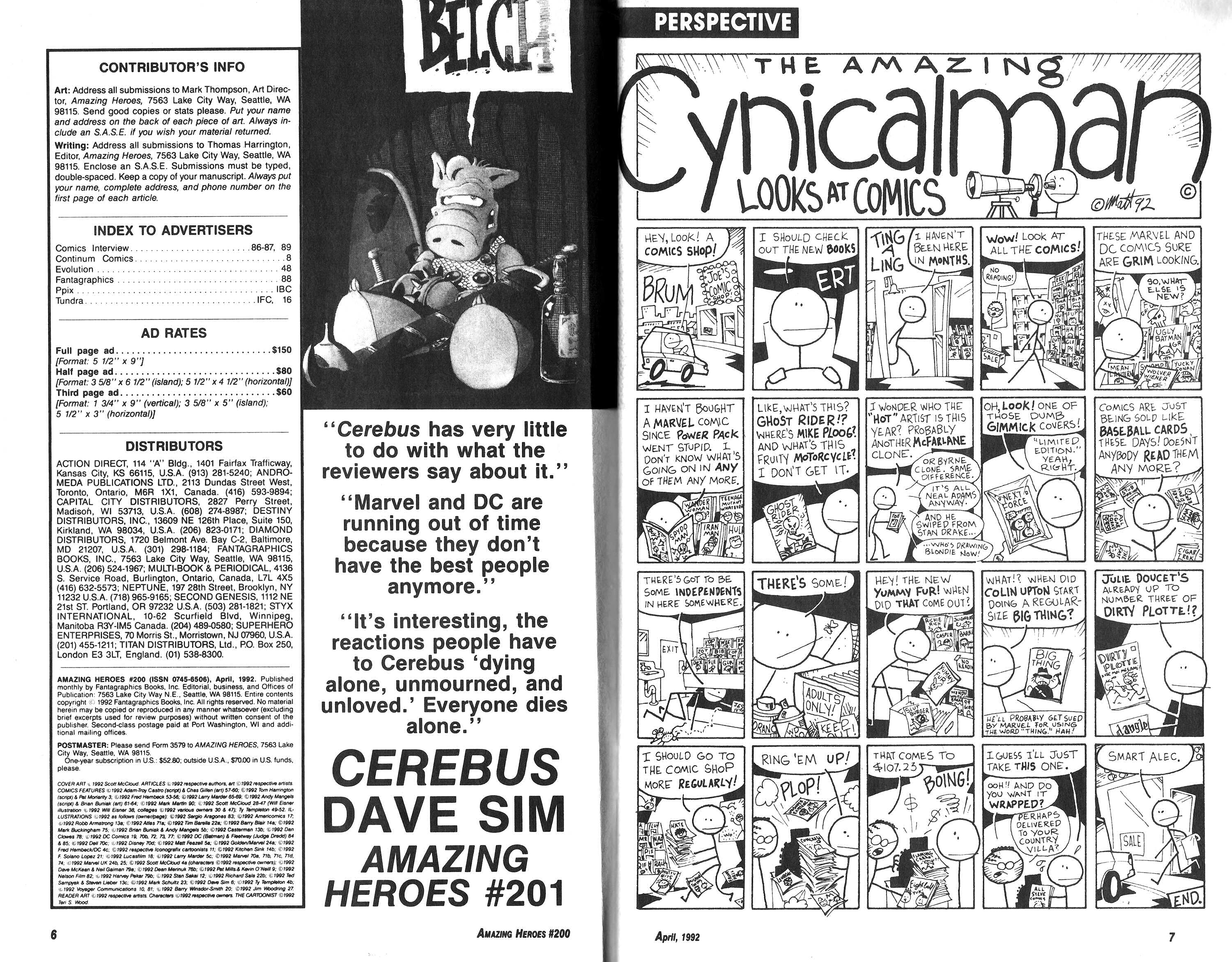 Read online Amazing Heroes comic -  Issue #200 - 4