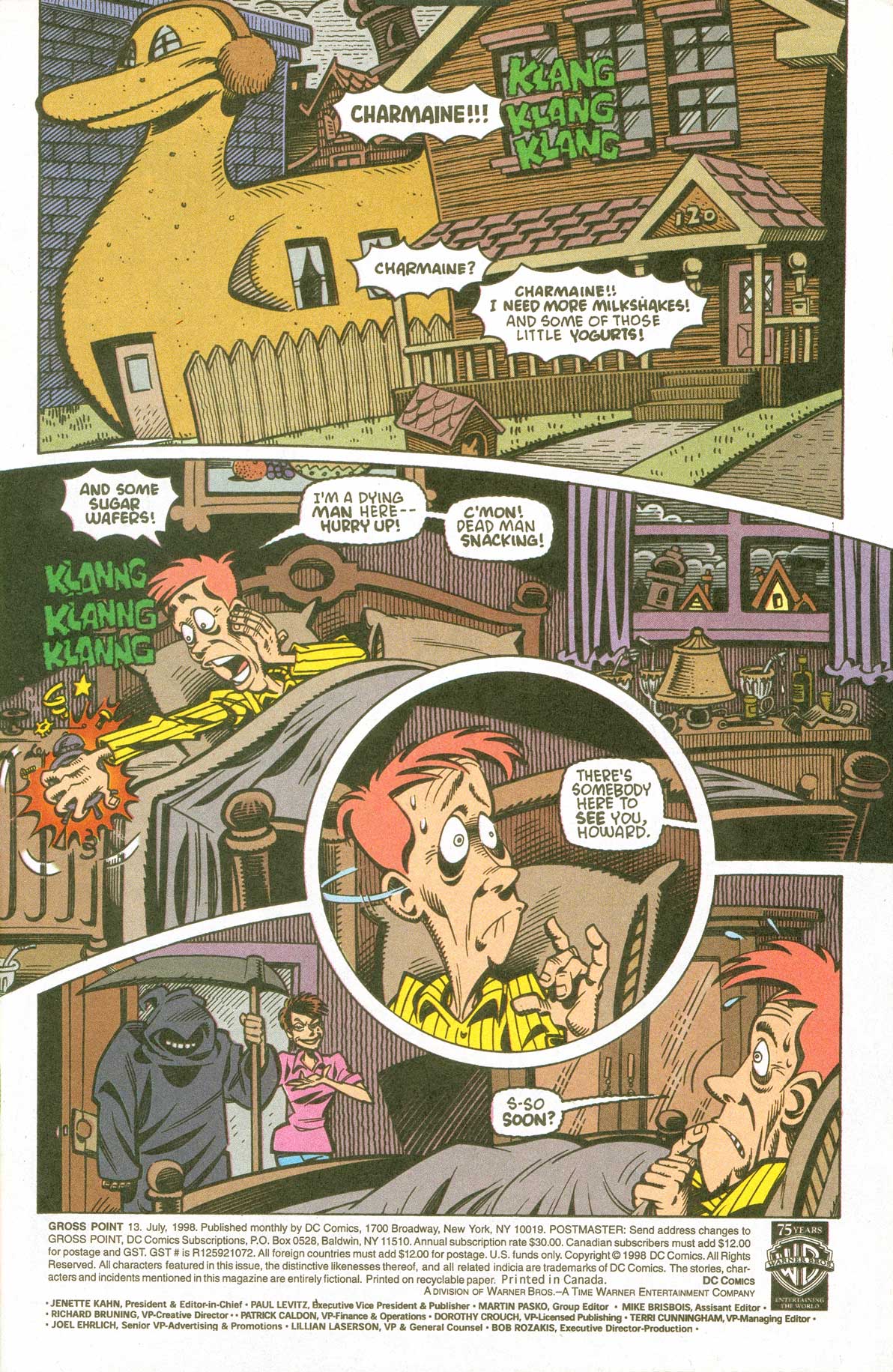 Read online Gross Point comic -  Issue #13 - 2
