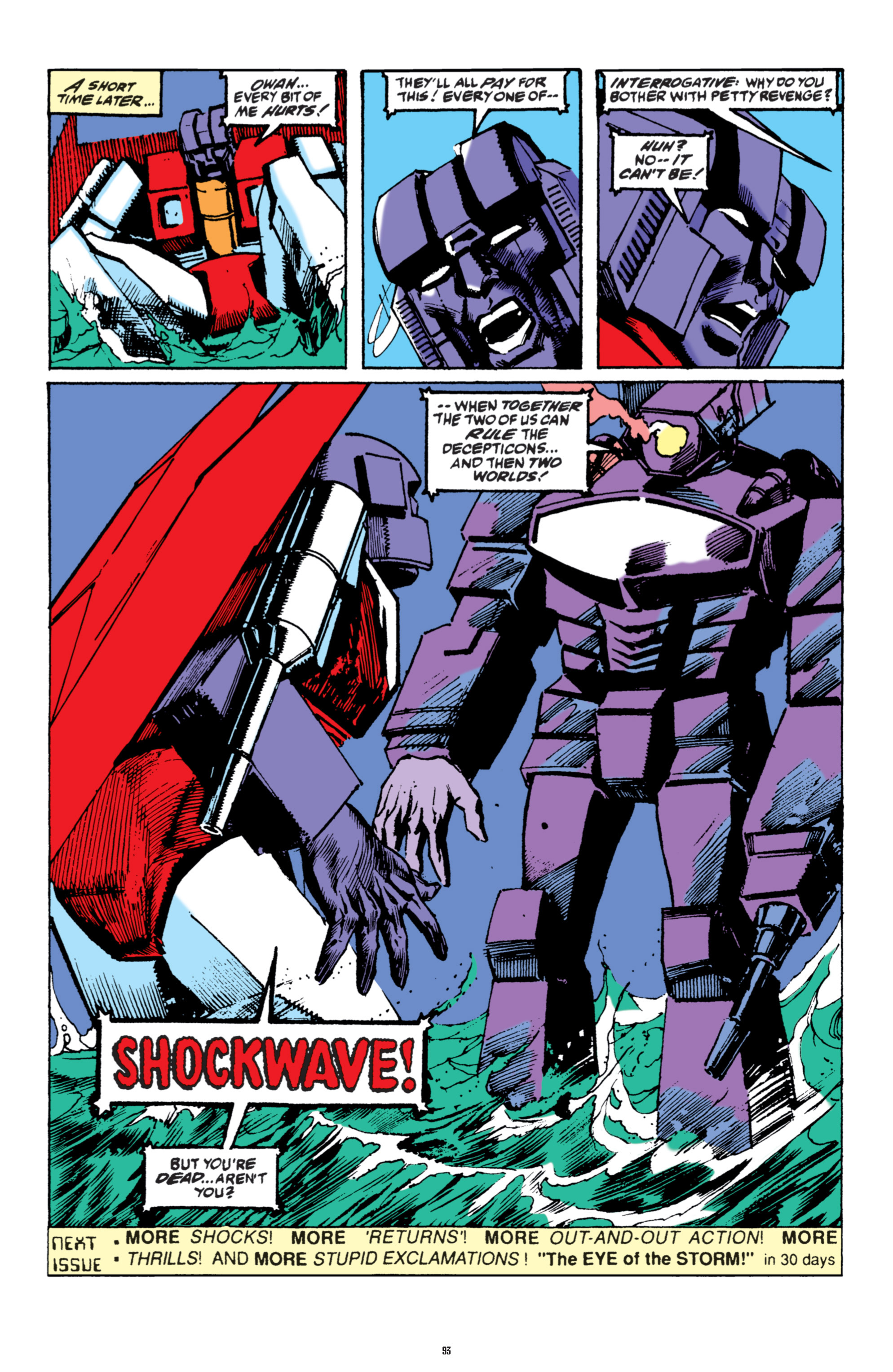 Read online The Transformers Classics comic -  Issue # TPB 6 - 93