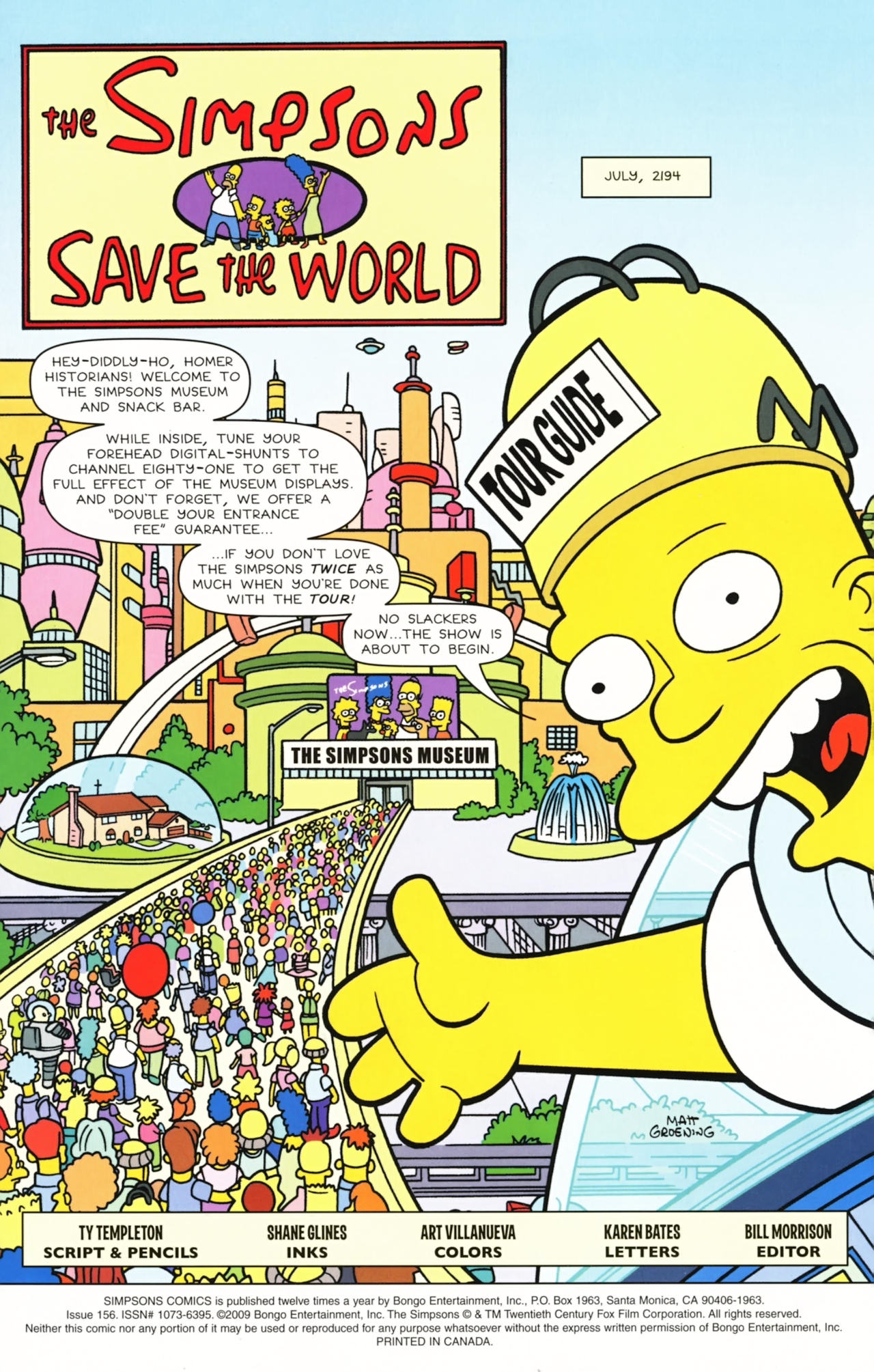 Read online Simpsons Comics comic -  Issue #156 - 2