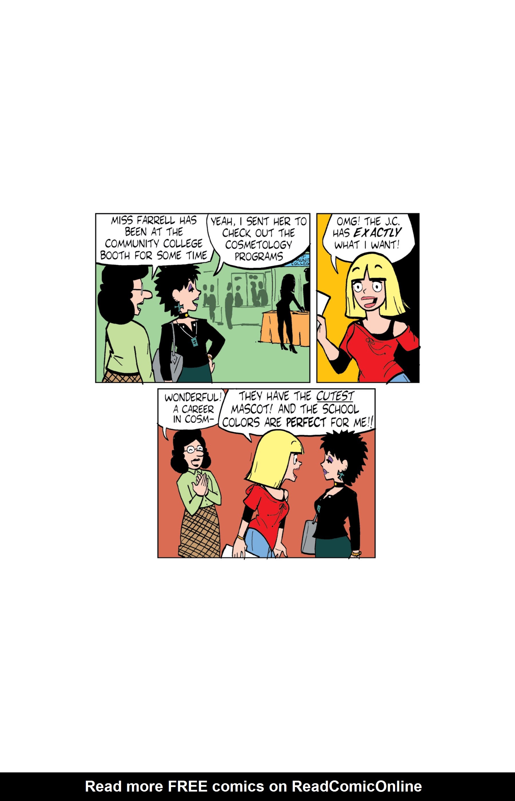 Read online Luann: Stress   Hormones = High School comic -  Issue # TPB - 90
