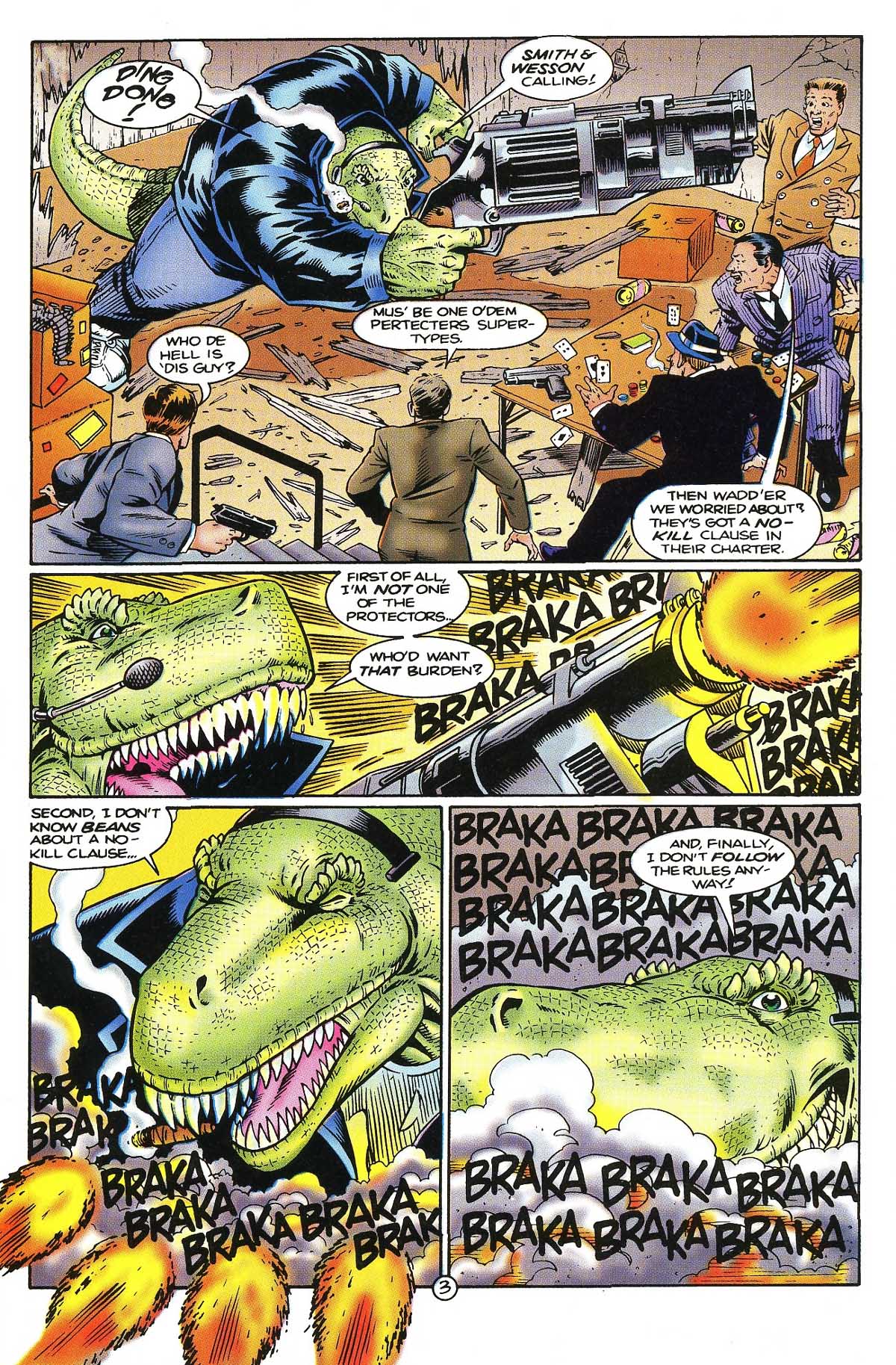 Read online Dinosaurs For Hire comic -  Issue #10 - 5