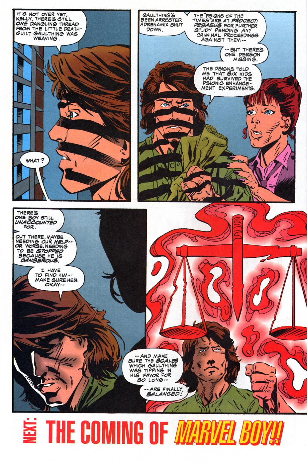 Read online Justice: Four Balance comic -  Issue #3 - 24
