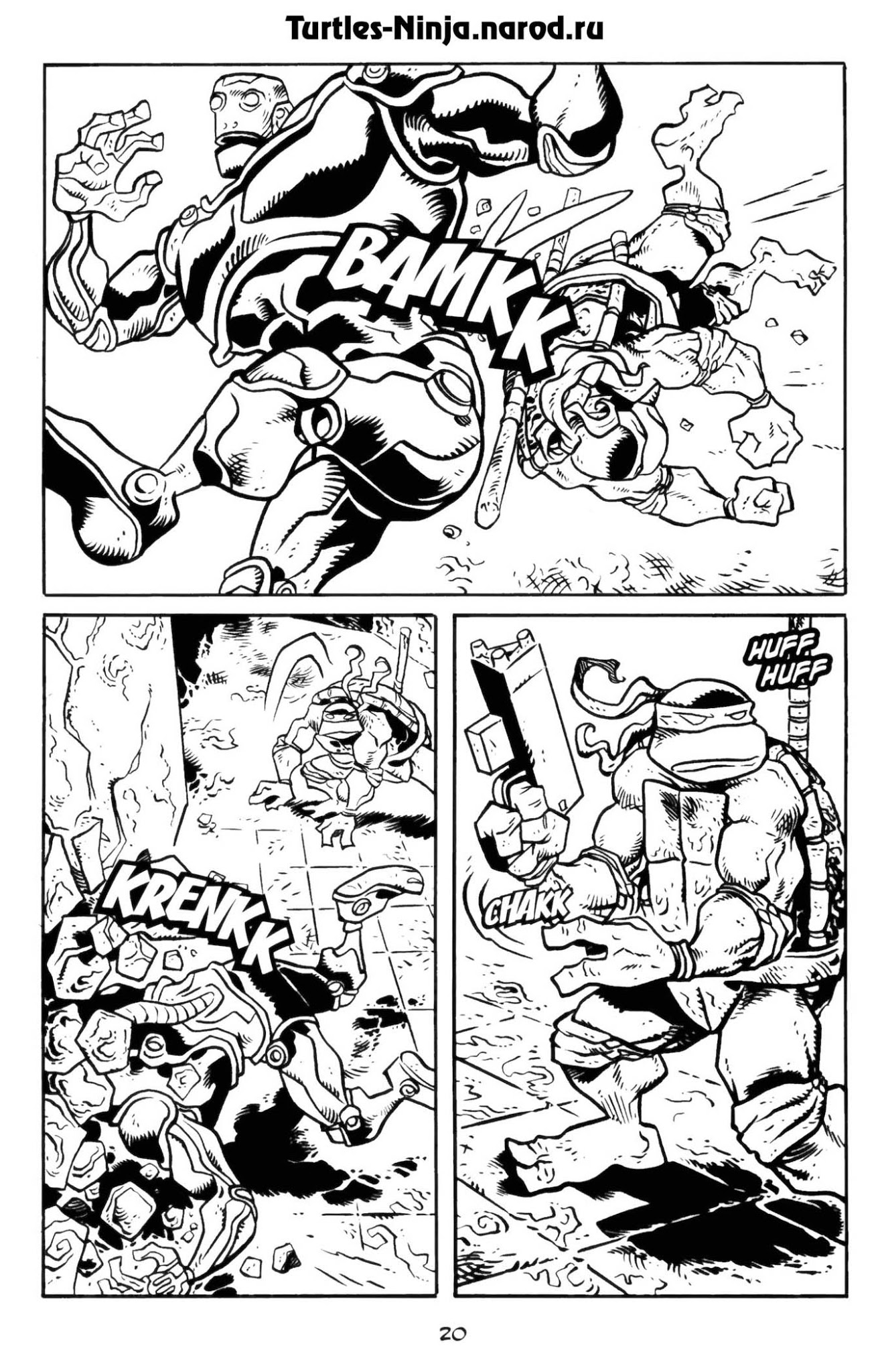 Read online Donatello The Brain Thief comic -  Issue #3 - 22