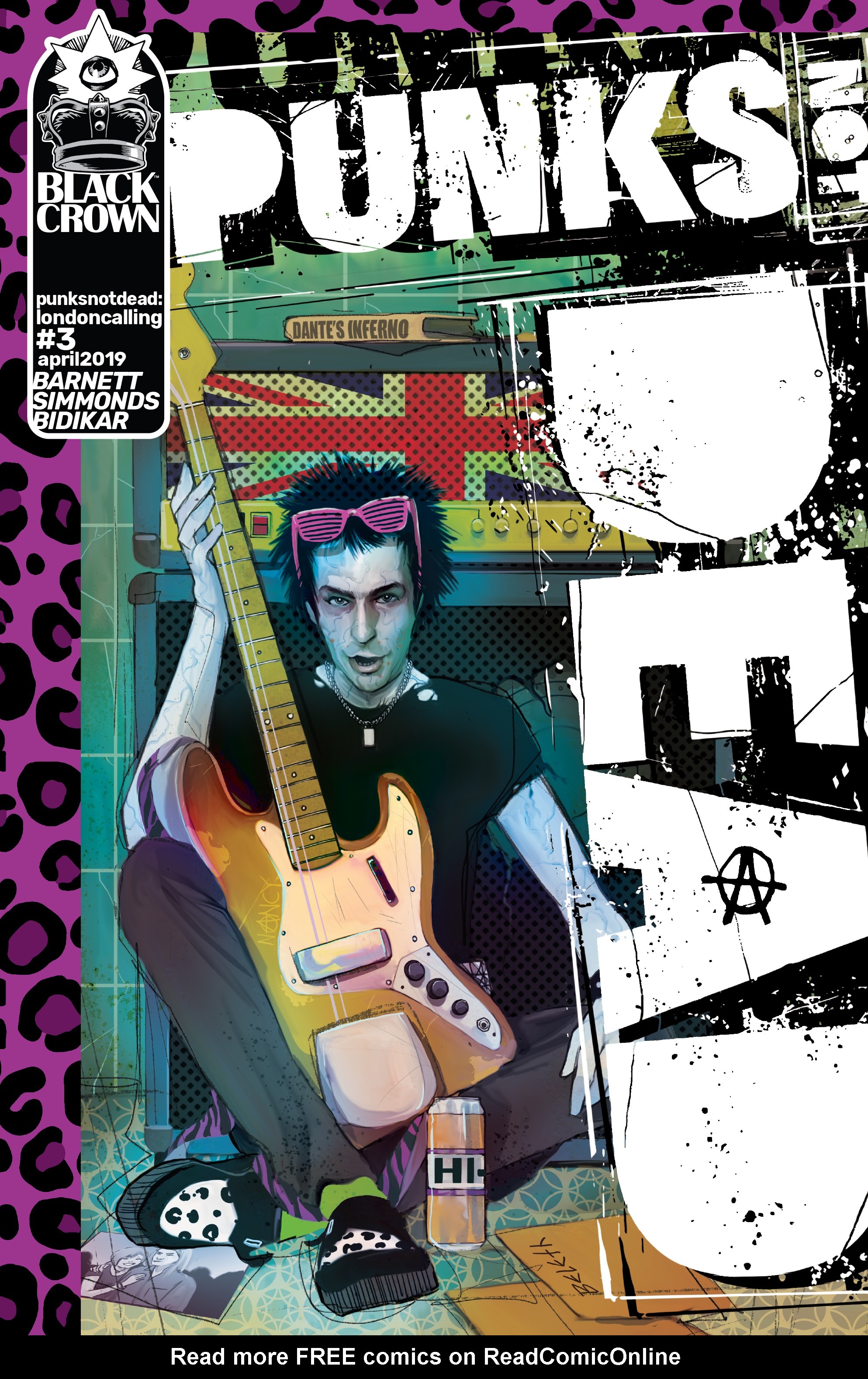 Read online Punks Not Dead: London Calling comic -  Issue #3 - 1