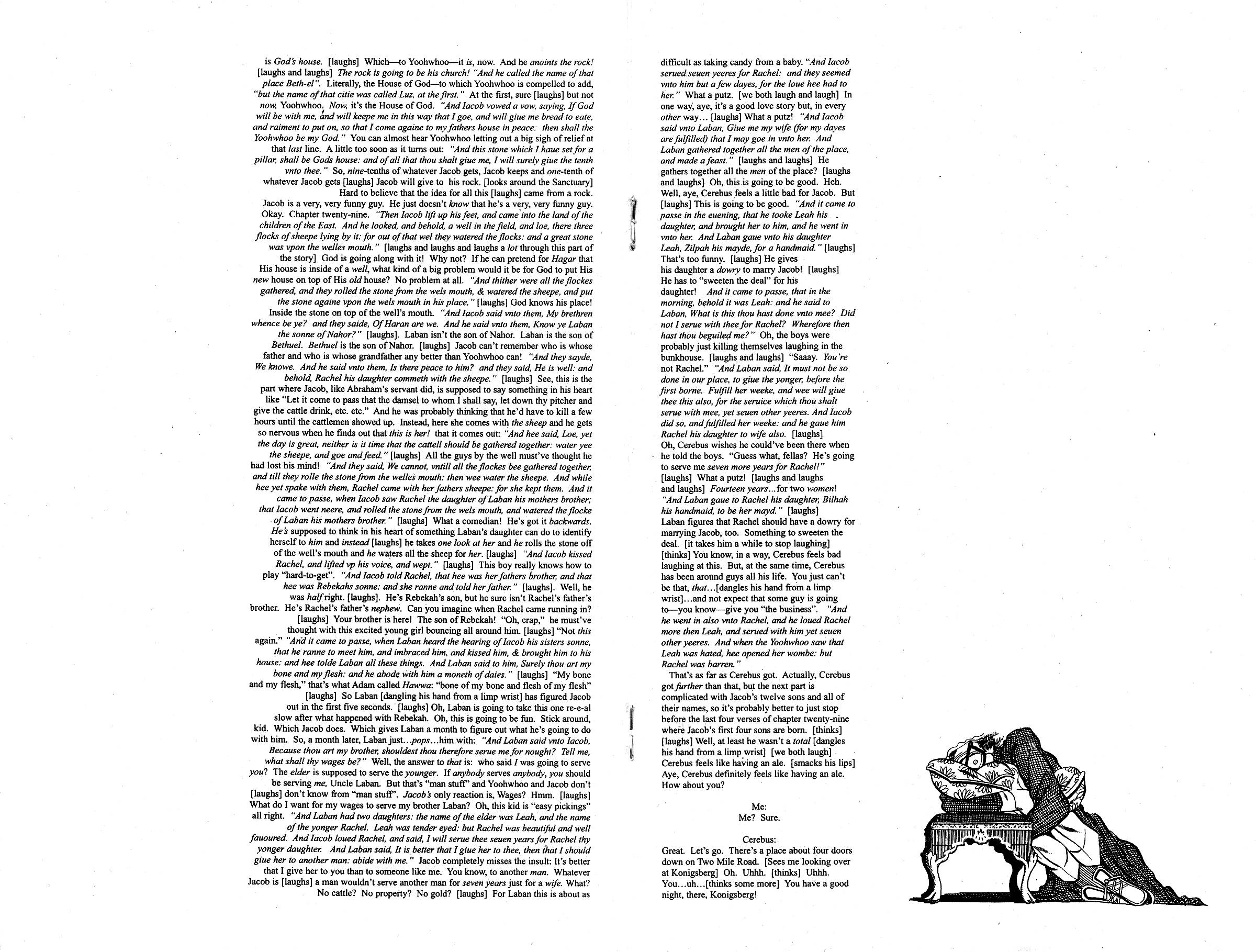 Read online Cerebus comic -  Issue #284 - 11