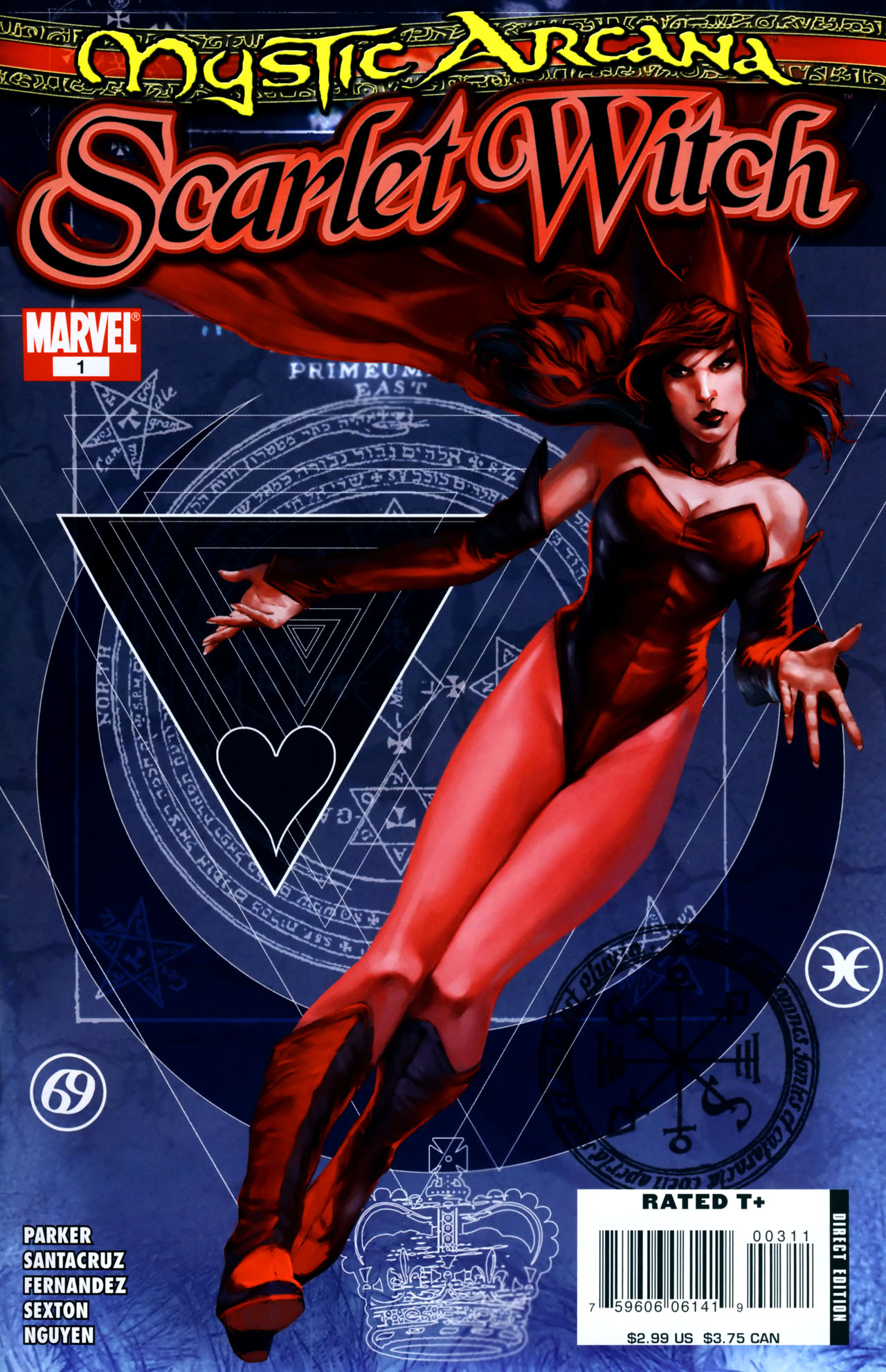 Read online Mystic Arcana: Scarlet Witch comic -  Issue # Full - 1