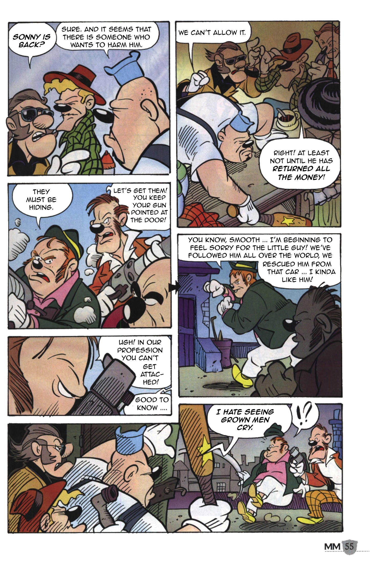 Read online Mickey Mouse Mystery Magazine comic -  Issue #2 - 55