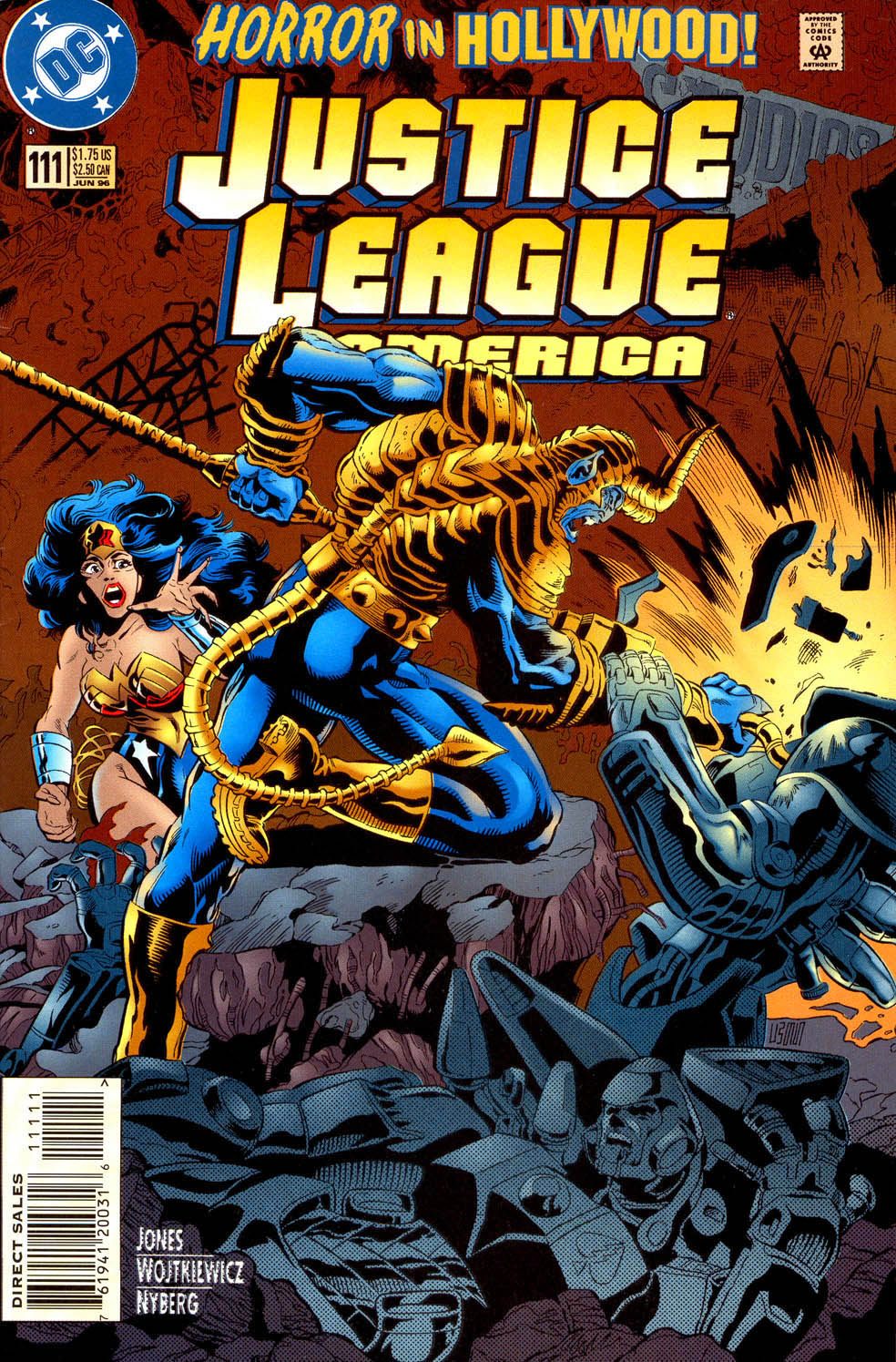 Read online Justice League America comic -  Issue #111 - 1