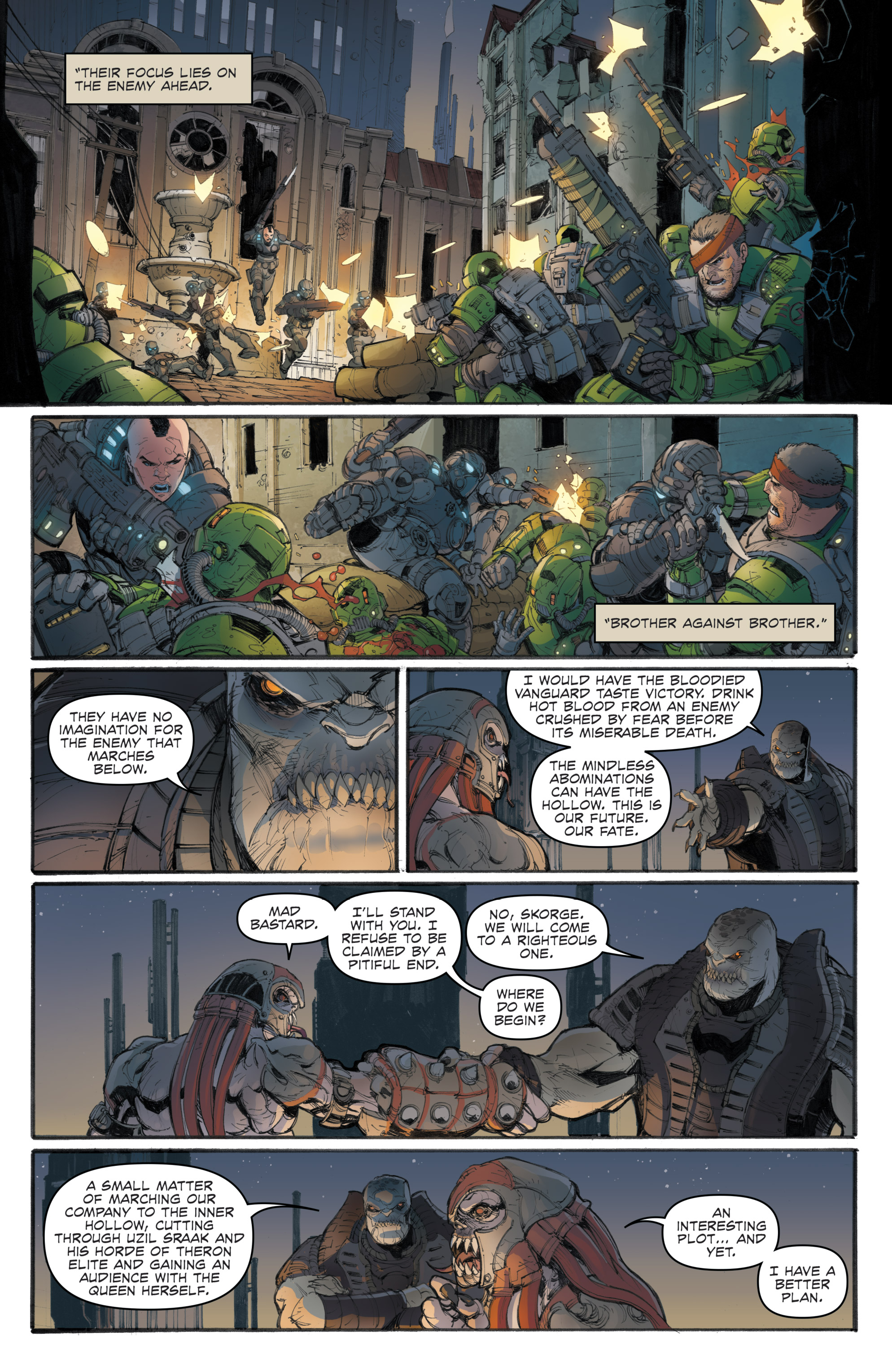Read online Gears of War: The Rise of RAAM comic -  Issue #1 - 12