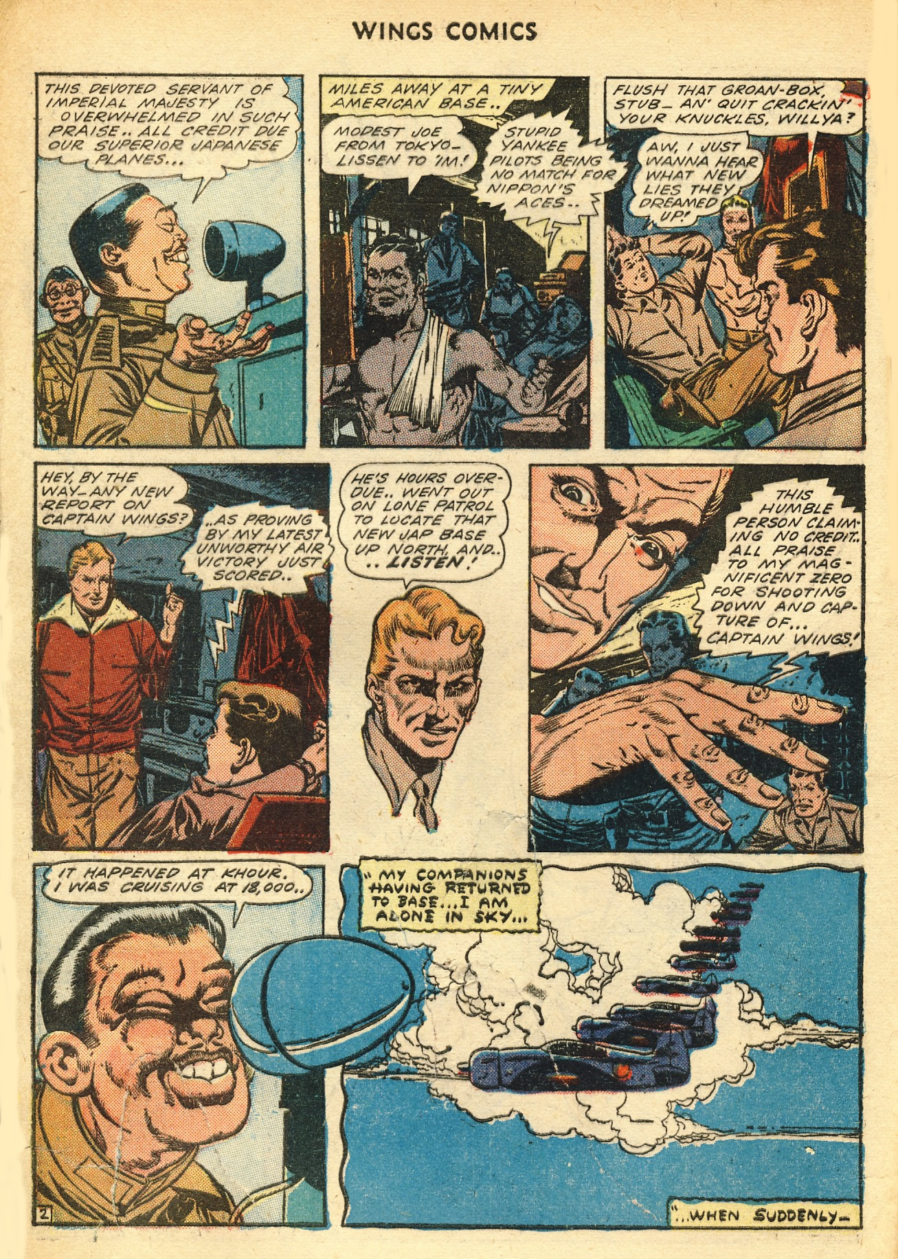 Read online Wings Comics comic -  Issue #45 - 4