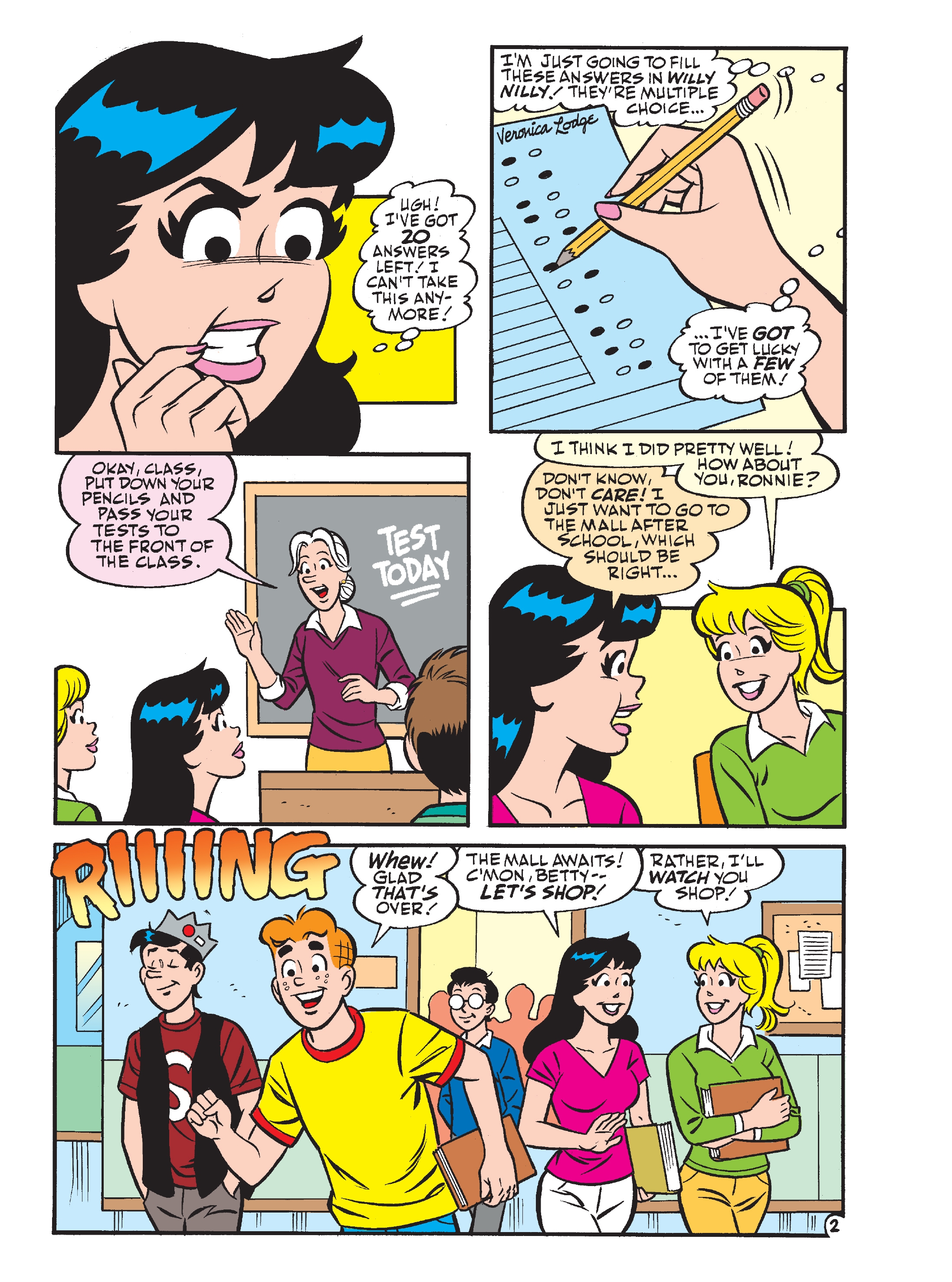 Read online Betty & Veronica Friends Double Digest comic -  Issue #255 - 3