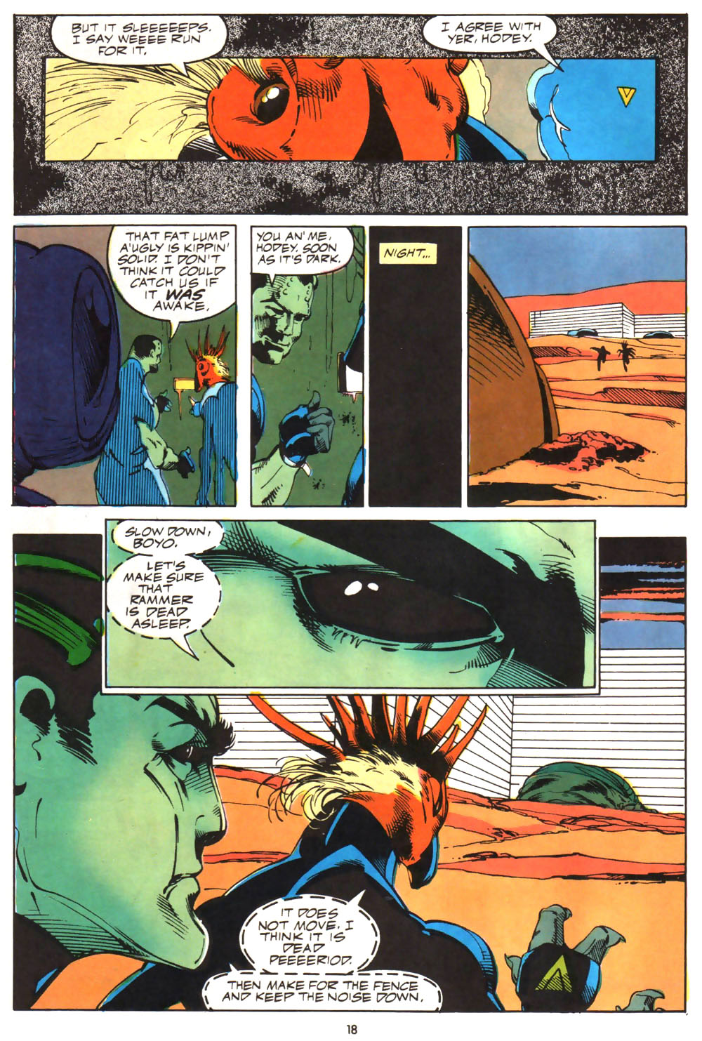 Read online Alien Legion (1987) comic -  Issue #10 - 20