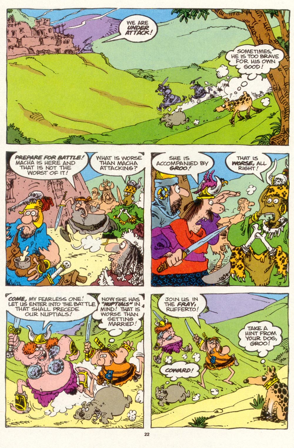 Read online Sergio Aragonés Groo the Wanderer comic -  Issue #117 - 24