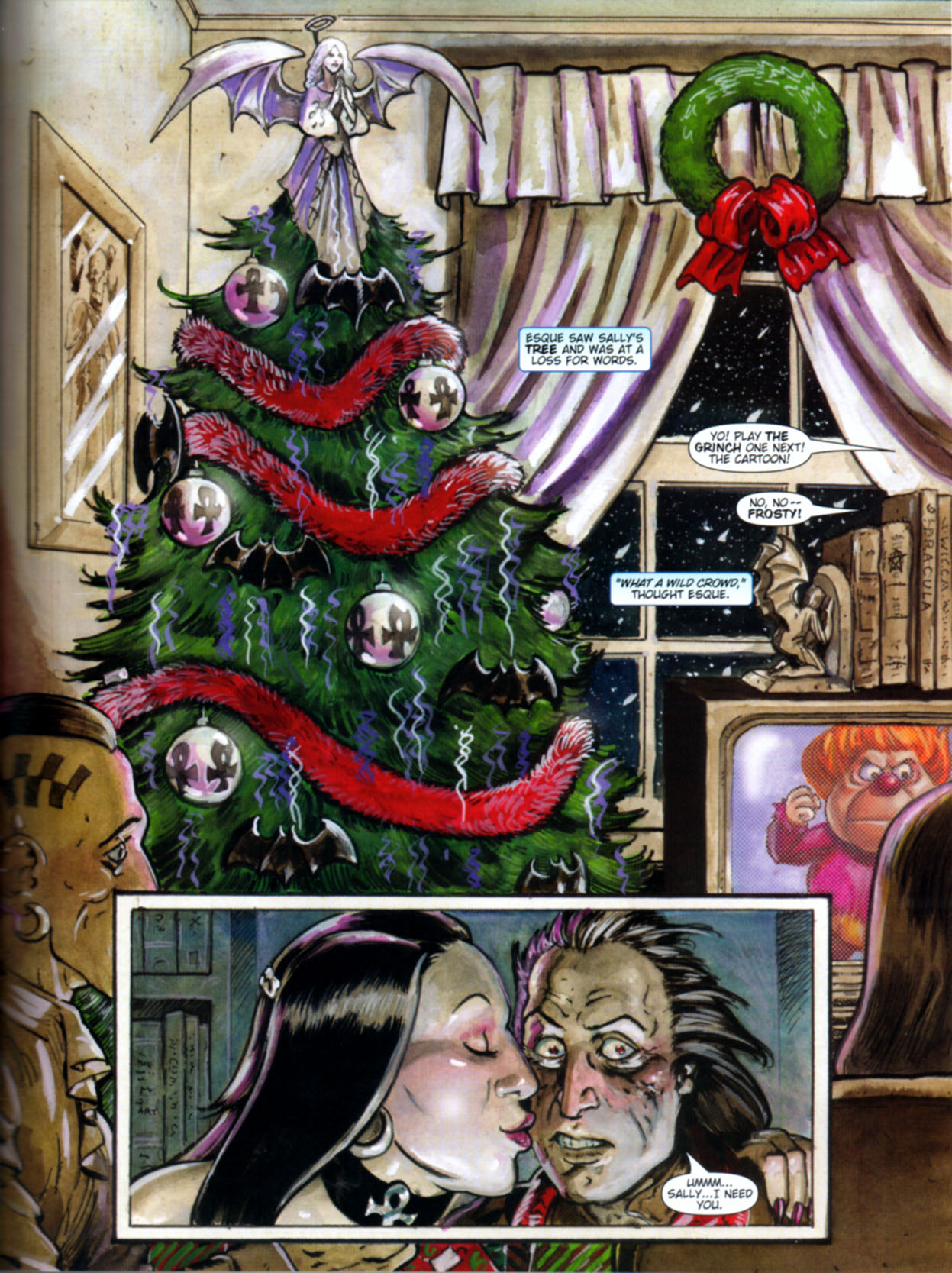 Read online The Vampire's Christmas comic -  Issue # Full - 21