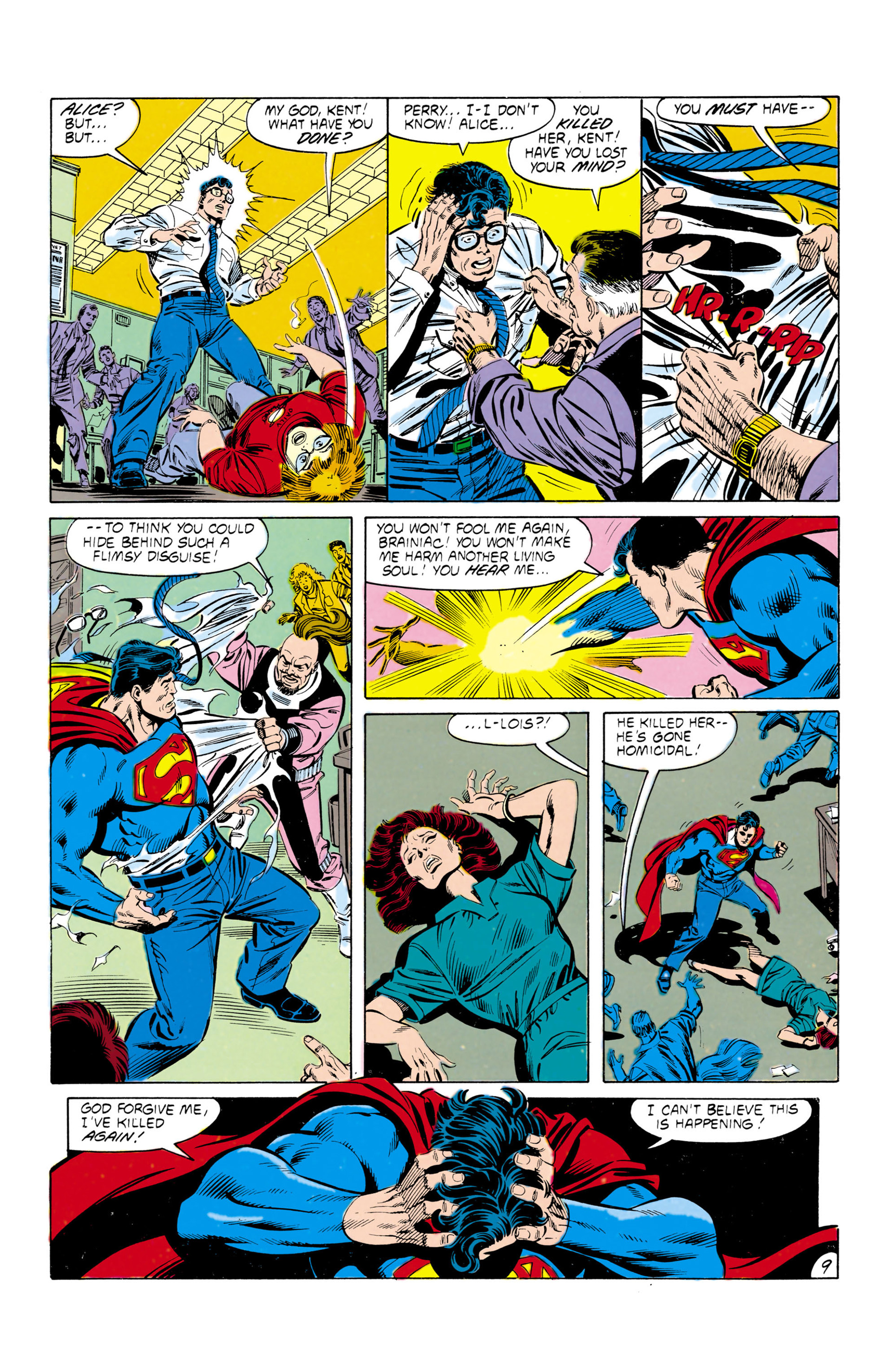 Read online Superman (1987) comic -  Issue #25 - 10