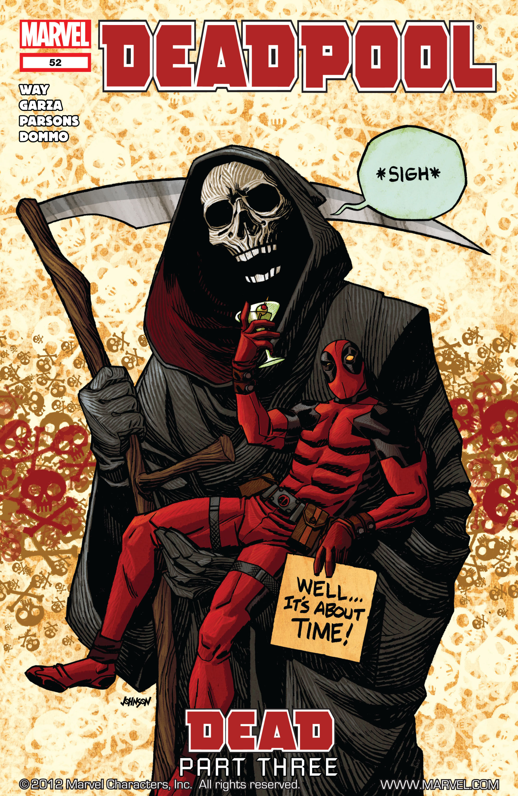 Read online Deadpool (2008) comic -  Issue #52 - 1