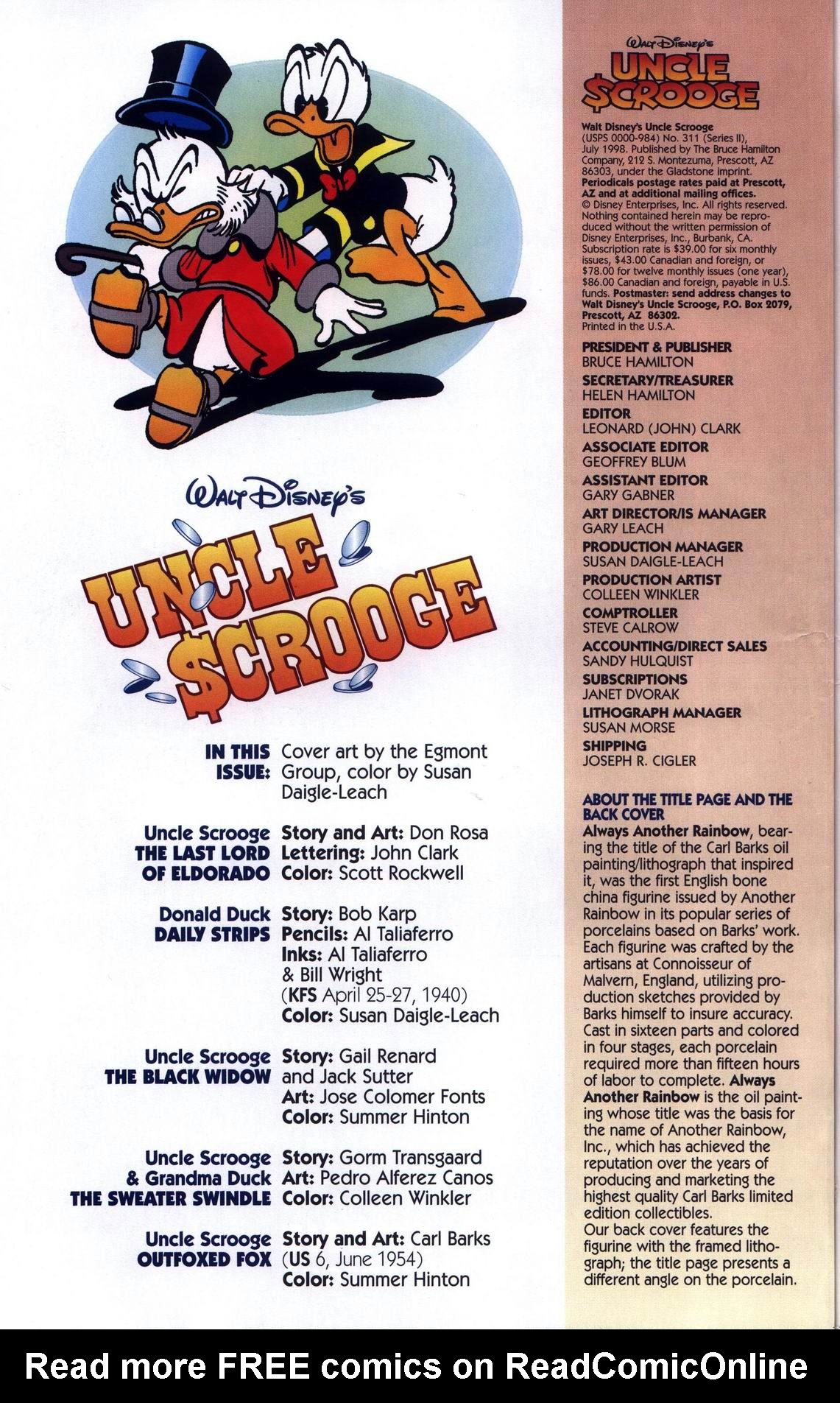 Read online Uncle Scrooge (1953) comic -  Issue #311 - 4