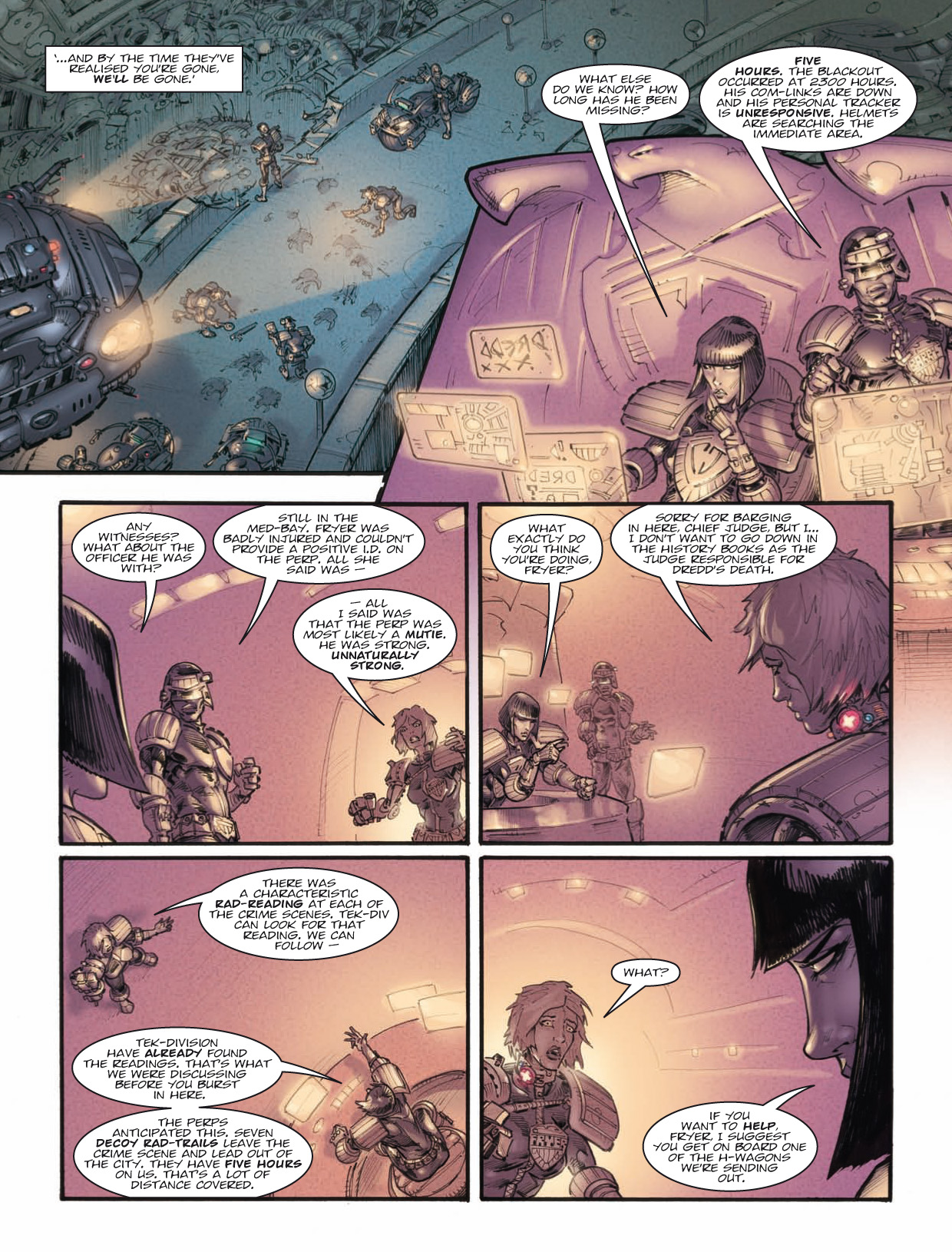 Read online Judge Dredd Megazine (Vol. 5) comic -  Issue #348 - 6