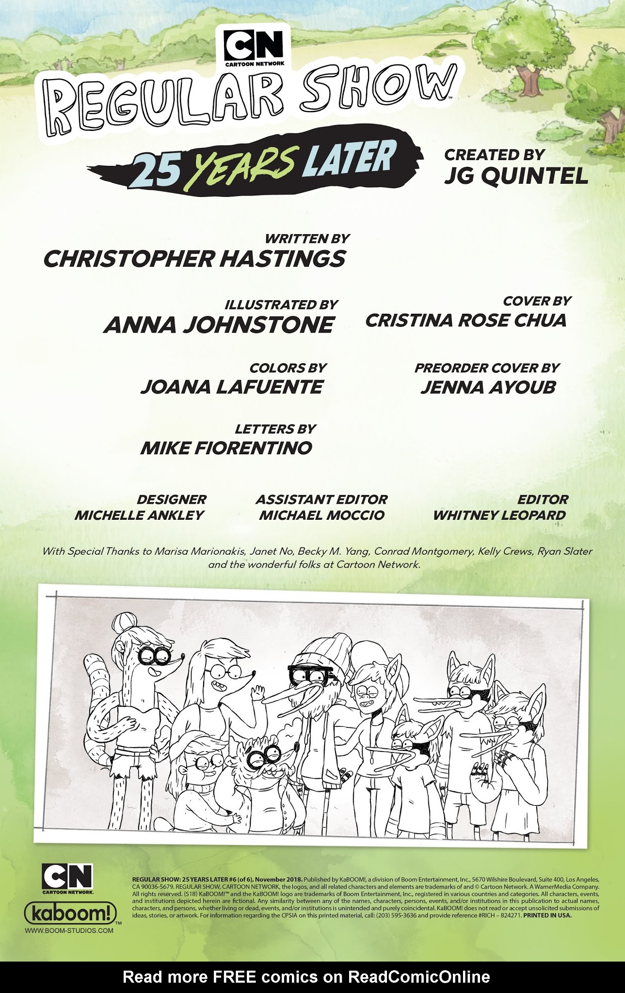 Read online Regular Show: 25 Years Later comic -  Issue #6 - 2