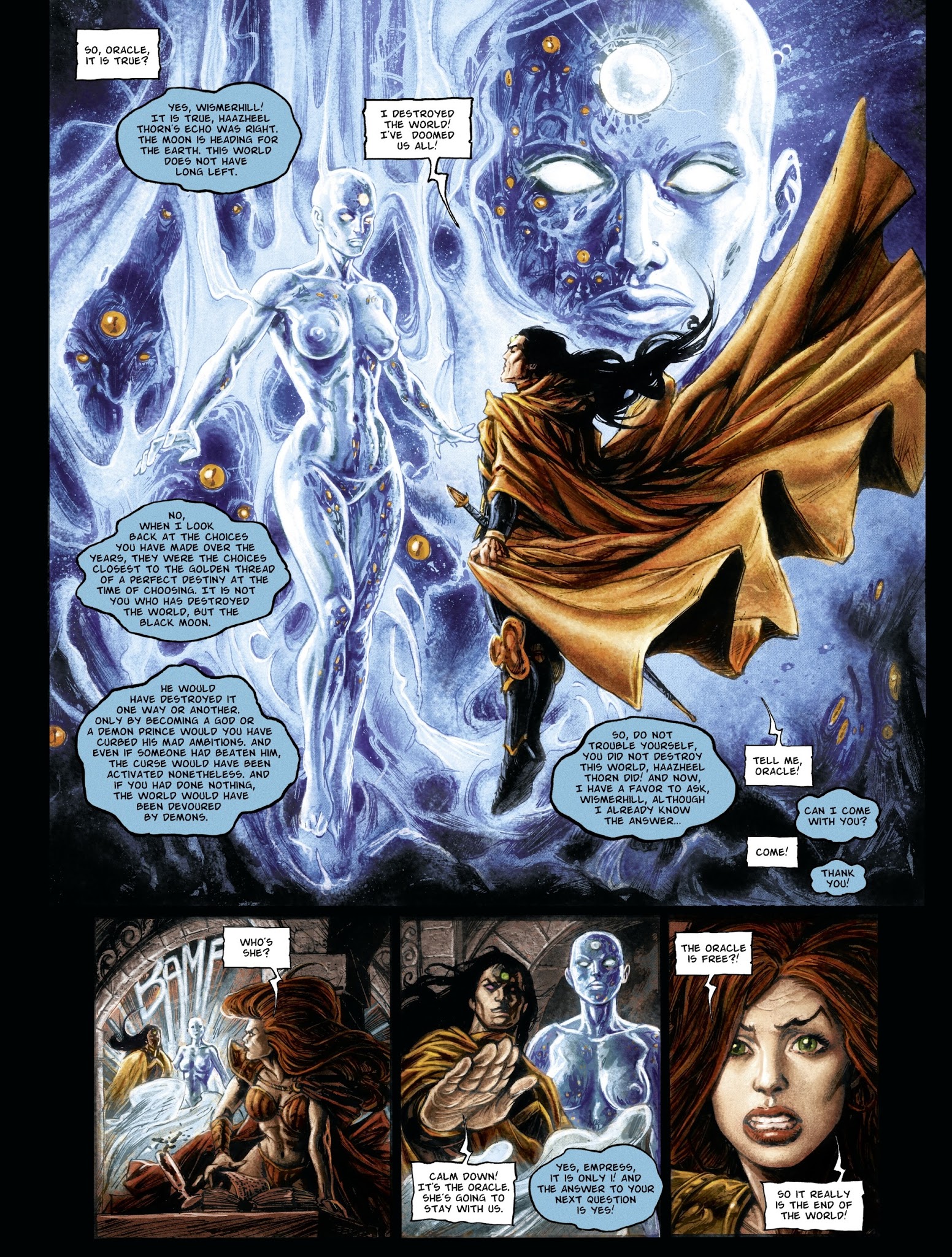 Read online The Black Moon Chronicles comic -  Issue #14 - 14