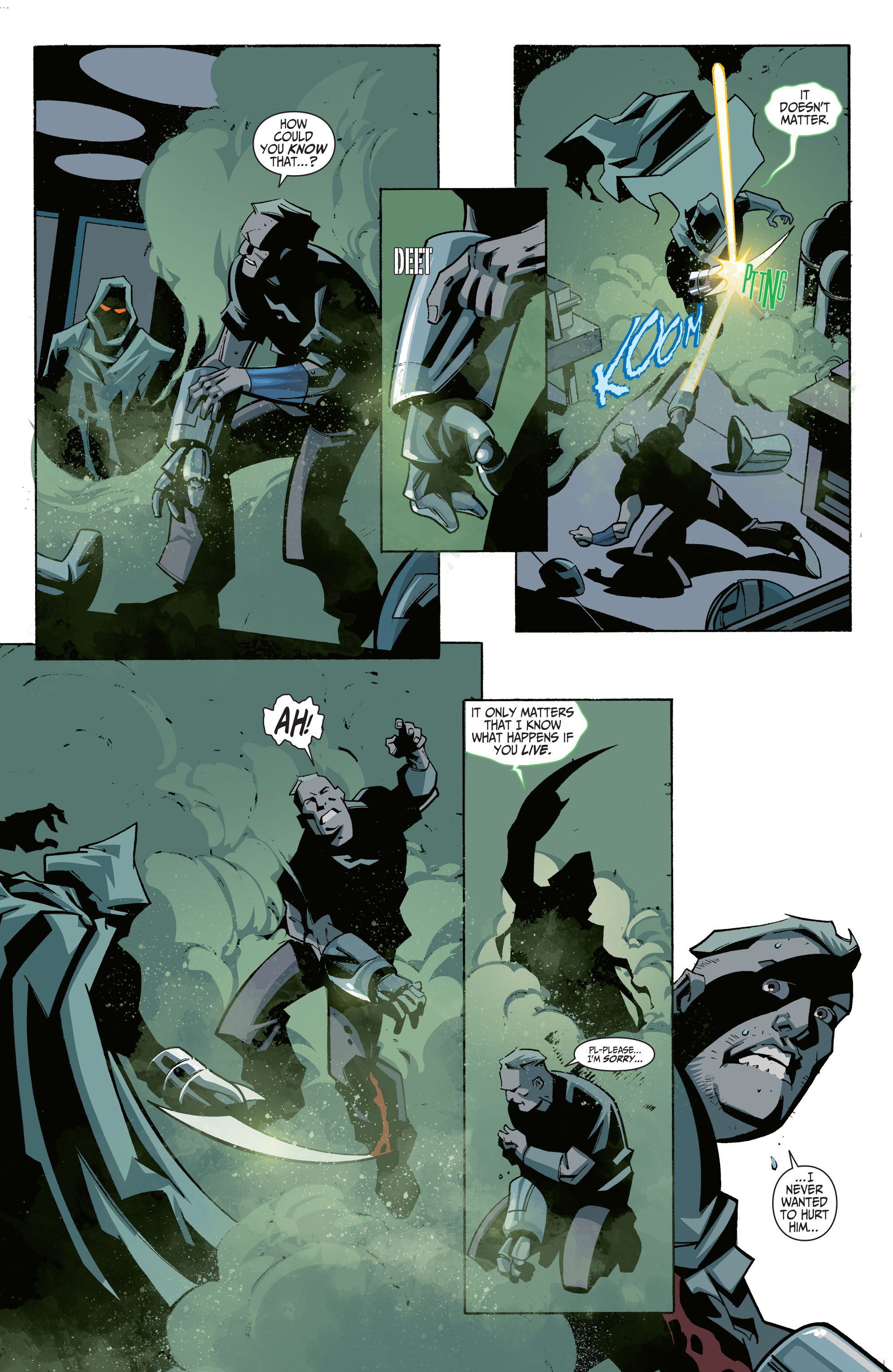 Read online Batman Beyond 2.0 comic -  Issue # _TPB 3 (Part 1) - 21