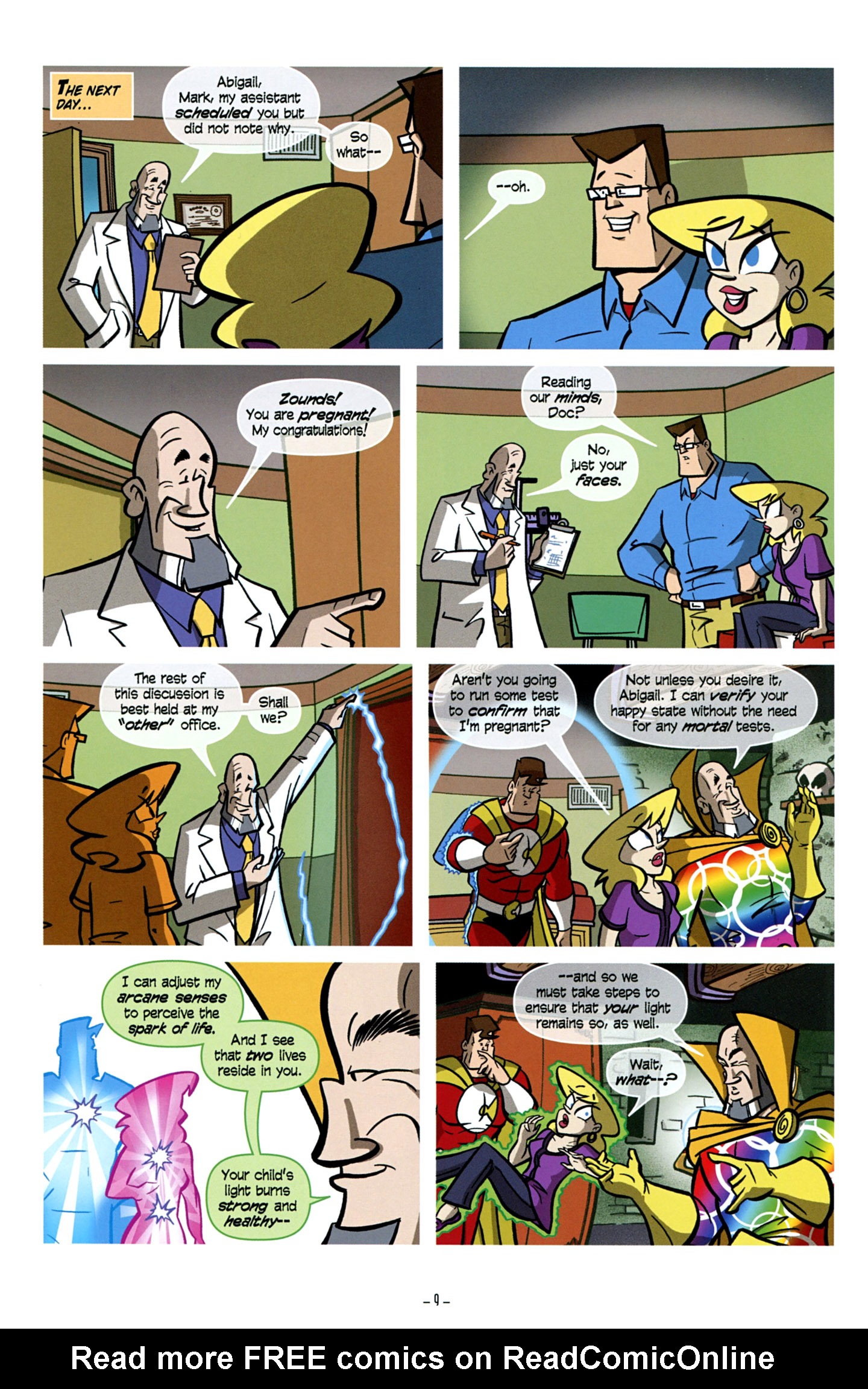 Read online Love and Capes: What to Expect comic -  Issue #1 - 11