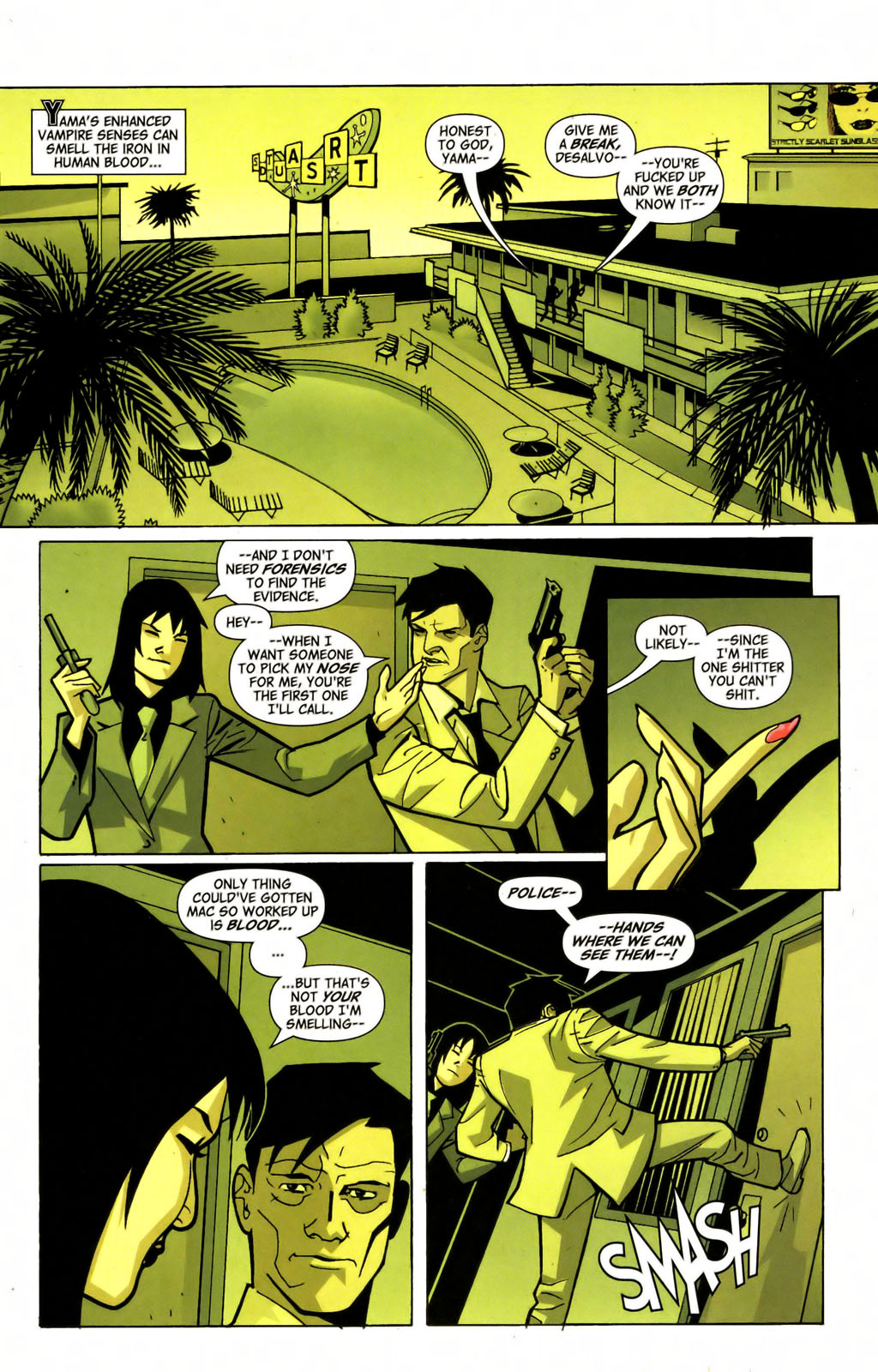 Read online Bite Club: Vampire Crime Unit comic -  Issue #4 - 8
