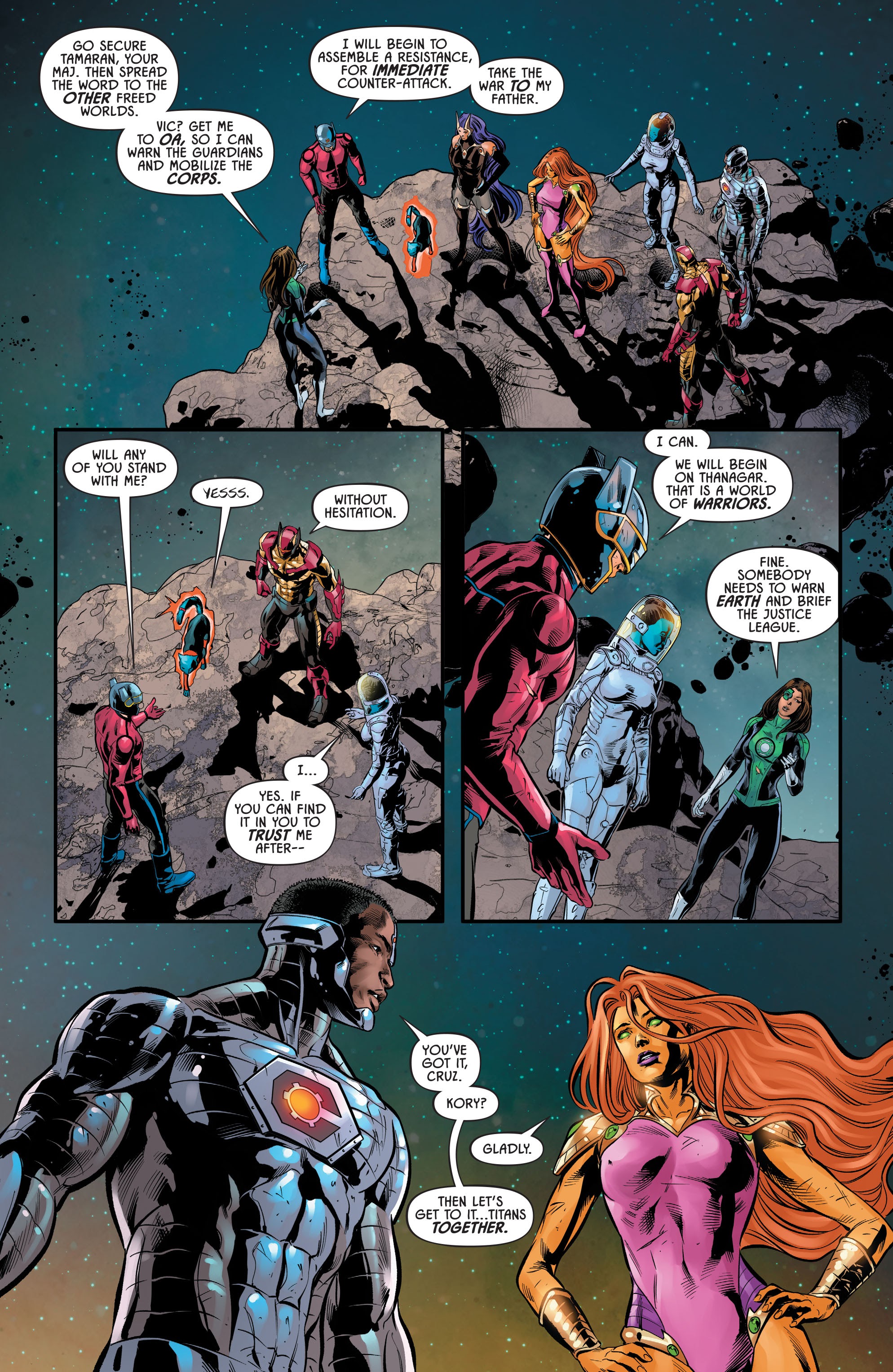 Read online Justice League Odyssey comic -  Issue #25 - 21