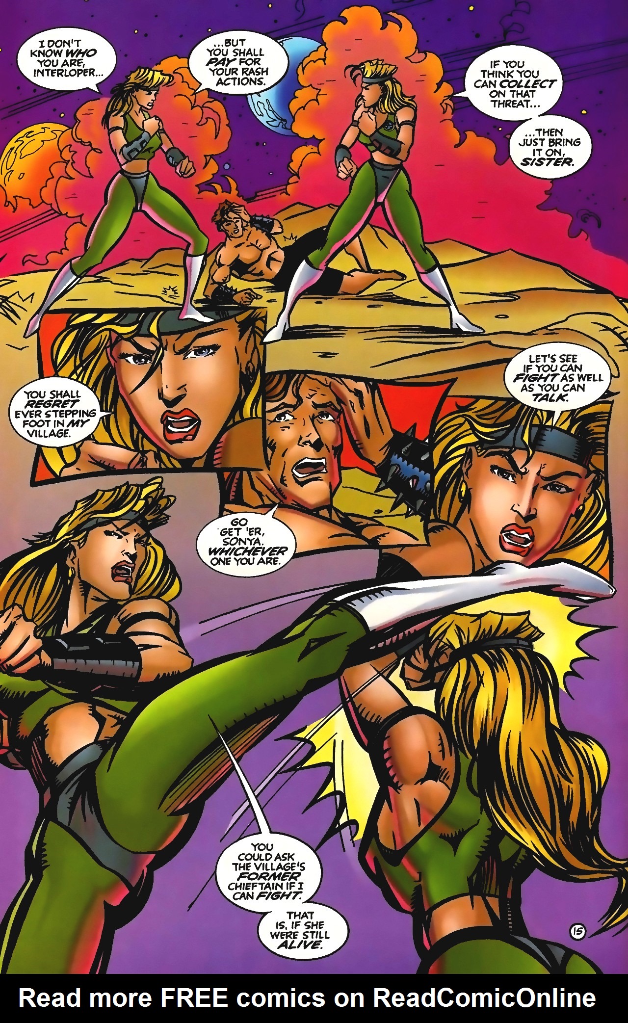 Read online Mortal Kombat (1994) comic -  Issue #4 - 16